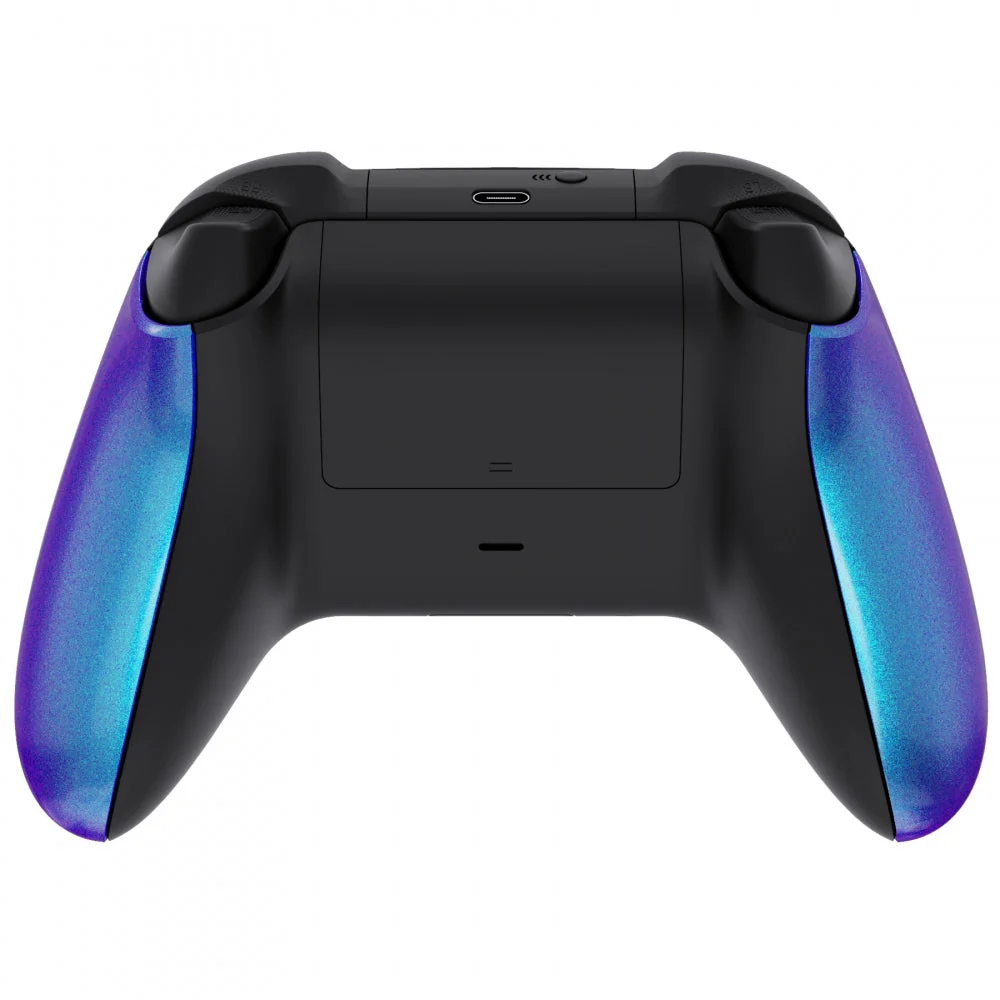 eXtremeRate Replacement Front Housing Shells with Side Rails Panels for Xbox Series X & S Controller - Chameleon Purple Blue - Image 7