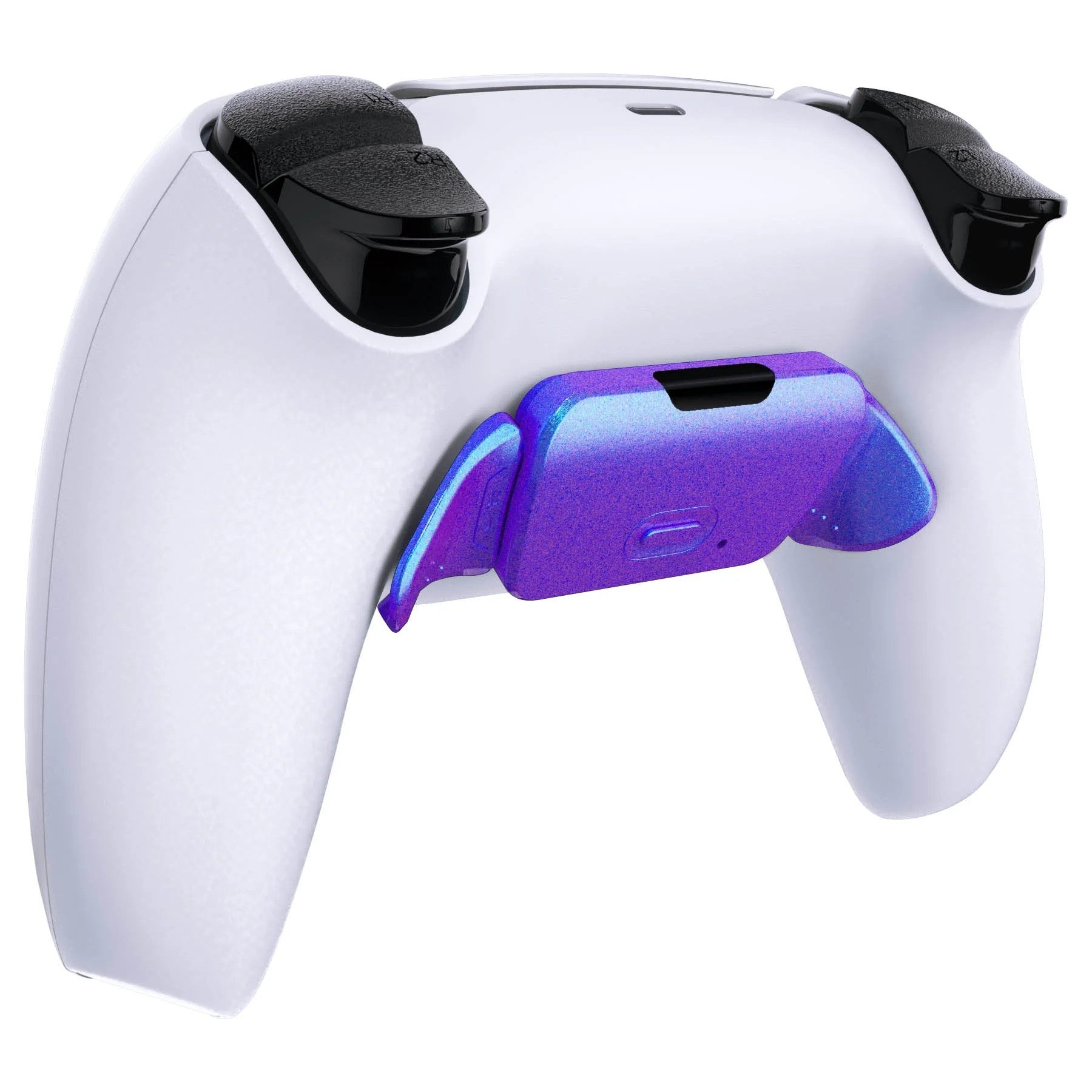 eXtremeRate Replacement Redesigned K1 K2 Back Buttons for eXtremerate RISE Remap Kit, Compatible with PS5 Controller - Chameleon Purple Blue - Image 6