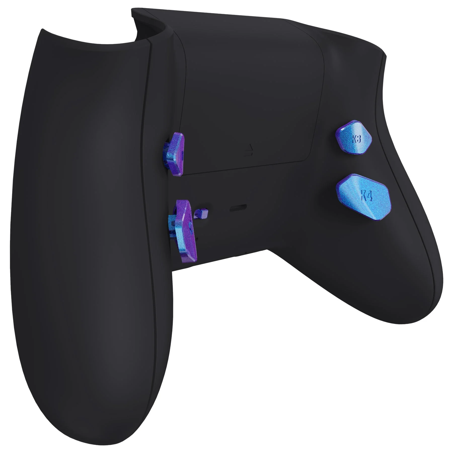 eXtremeRate Redesigned K1 K2 K3 K4 Back Buttons Paddles & Toggle Switch for eXtremerate Hope Remap Kit, Compatible with Xbox Series X/S Controller - Chameleon Purple Blue - Image 6