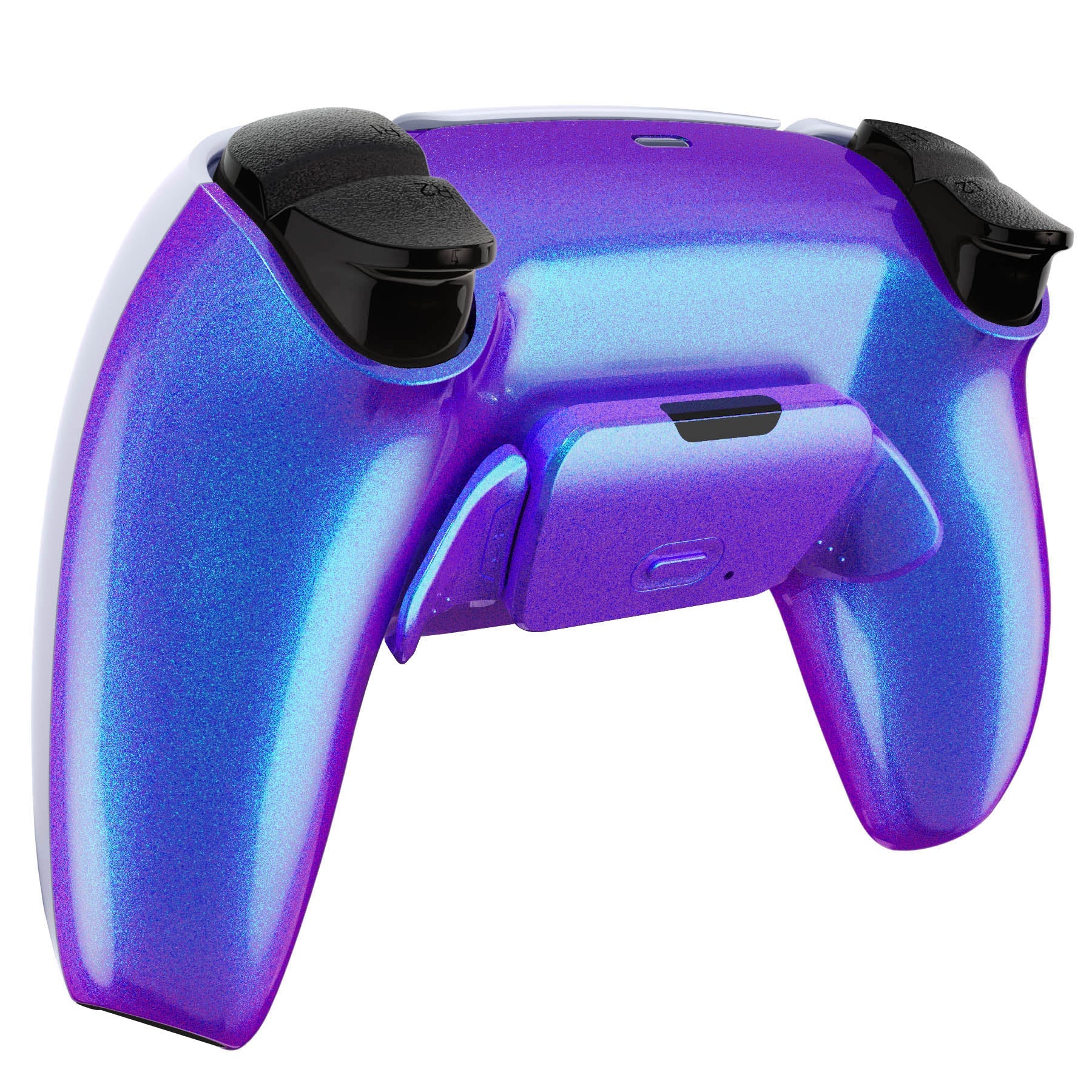eXtremeRate Remappable Rise 2.0 Remap Kit for PS5 Controller BDM-010 & BDM-020 - Chameleon Purple Blue - Image 8