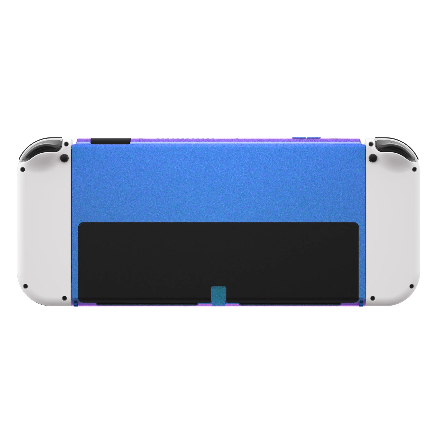 eXtremeRate Replacement Back Plate for Nintendo Switch OLED Console - Chameleon Purple Blue - Image 7