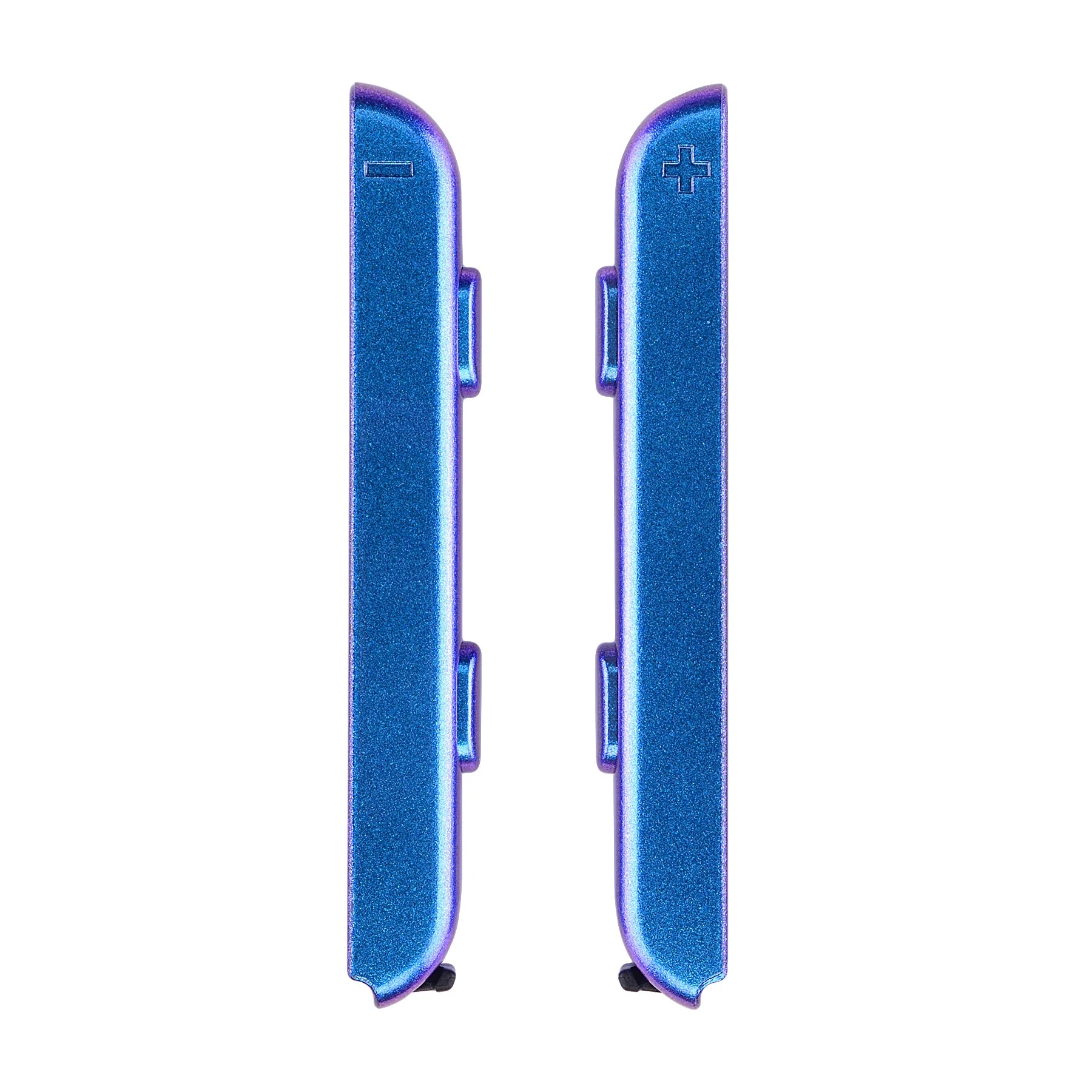 eXtremeRate 2 Pack Custom Replacement shell for Joycon Strap of NS Switch - Chameleon Purple Blue - Image 8