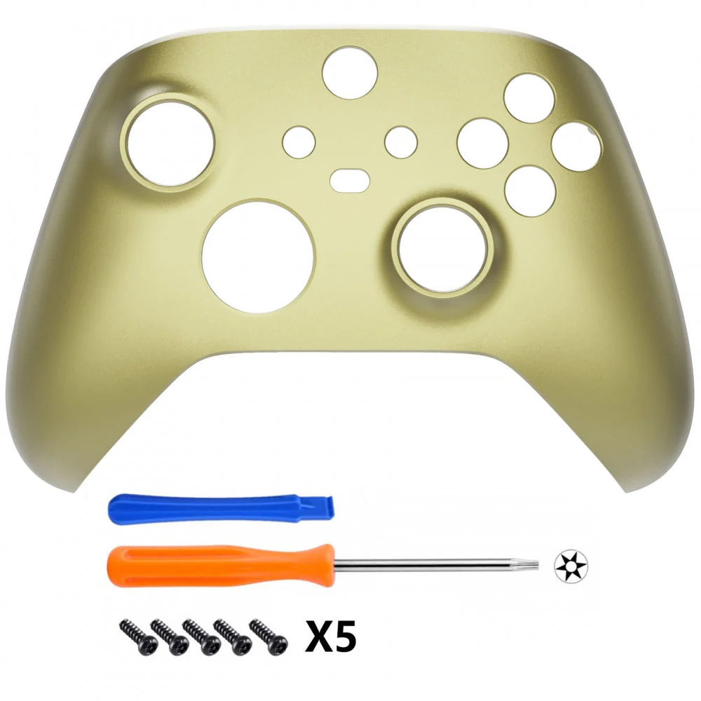eXtremeRate Replacement Front Housing Shell for Xbox Series X & S Controller - Champagne Gold - Image 2