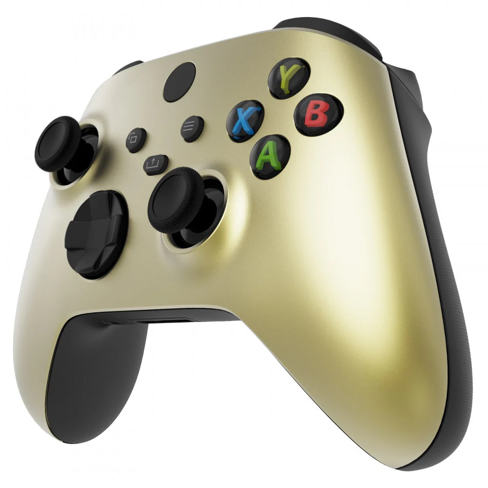 eXtremeRate Replacement Front Housing Shell for Xbox Series X & S Controller - Champagne Gold - Image 4