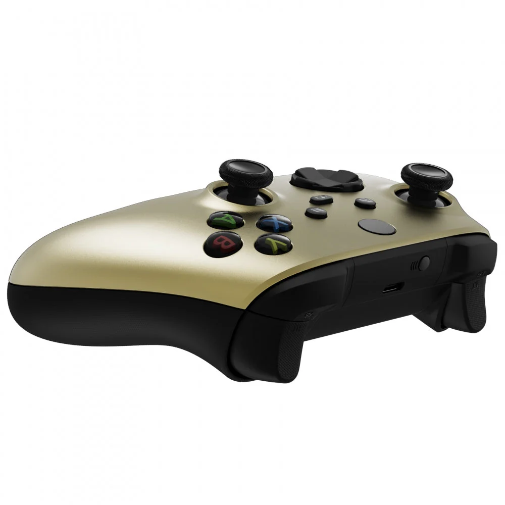 eXtremeRate Replacement Front Housing Shell for Xbox Series X & S Controller - Champagne Gold - Image 6