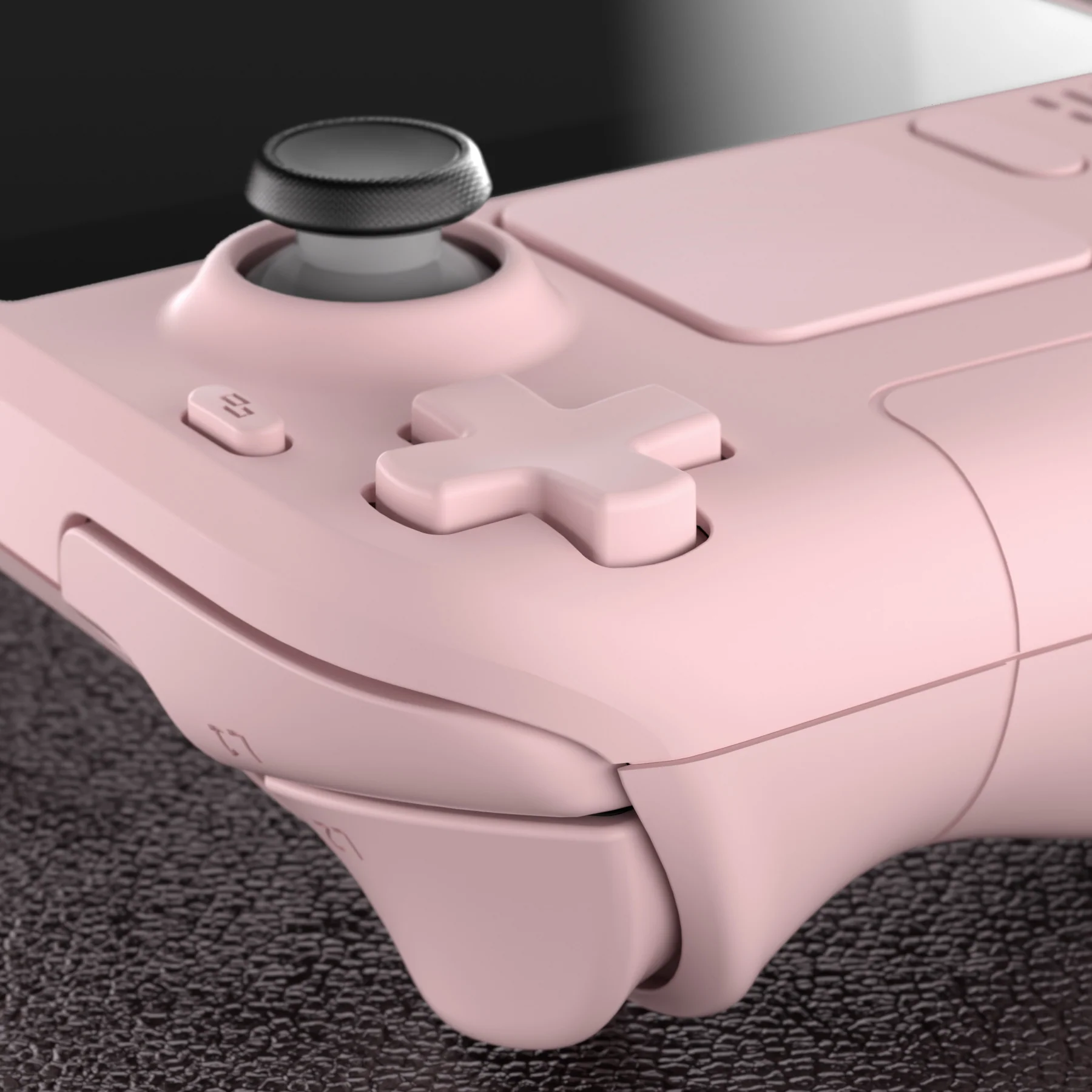 eXtremeRate Custom Full Set Shell with Buttons for Steam Deck LCD - Cherry Blossoms Pink - Image 7