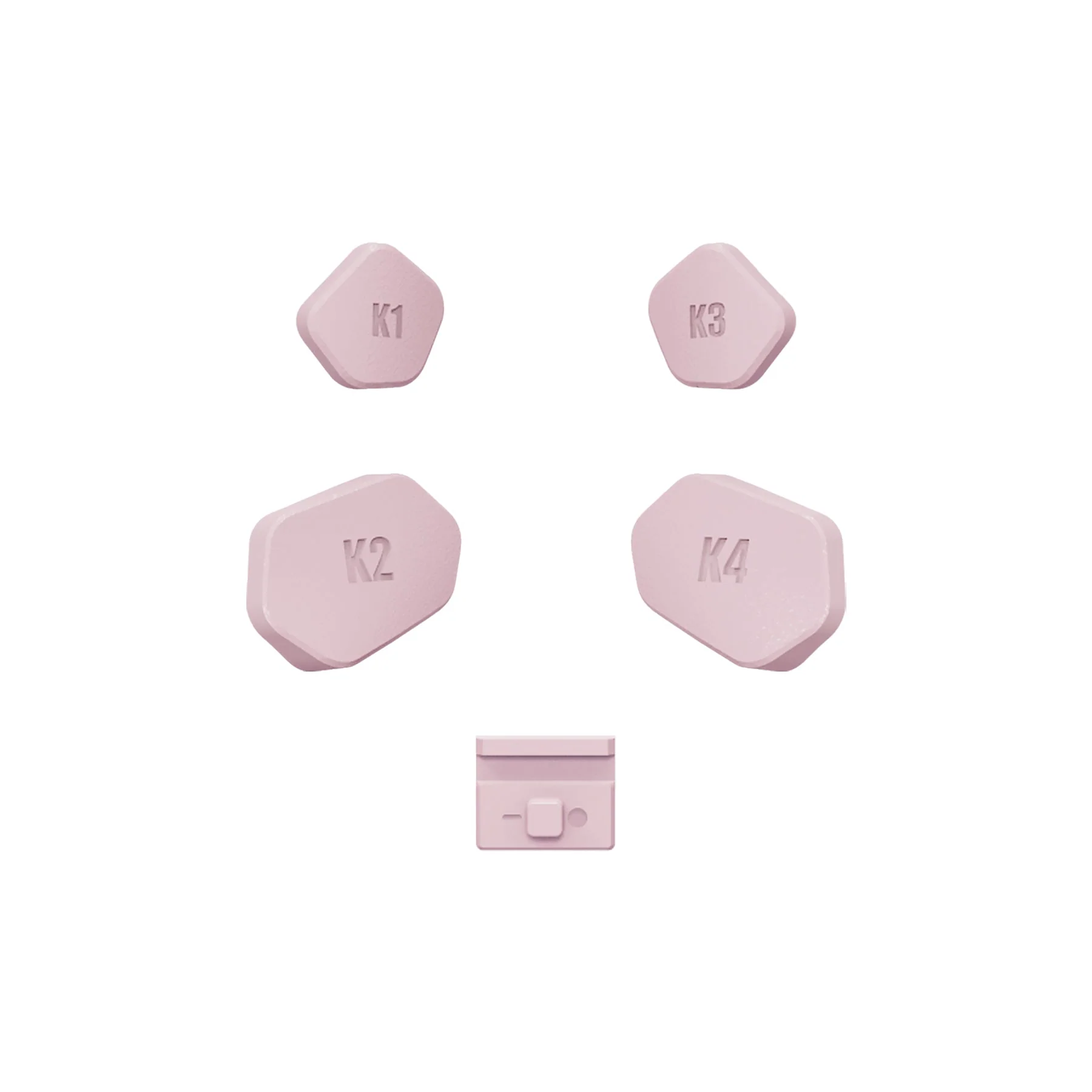 eXtremeRate Redesigned K1 K2 K3 K4 Back Buttons Paddles & Toggle Switch for eXtremerate Hope Remap Kit, Compatible with Xbox Series X/S Controller - Cherry Blossoms Pink - Image 4