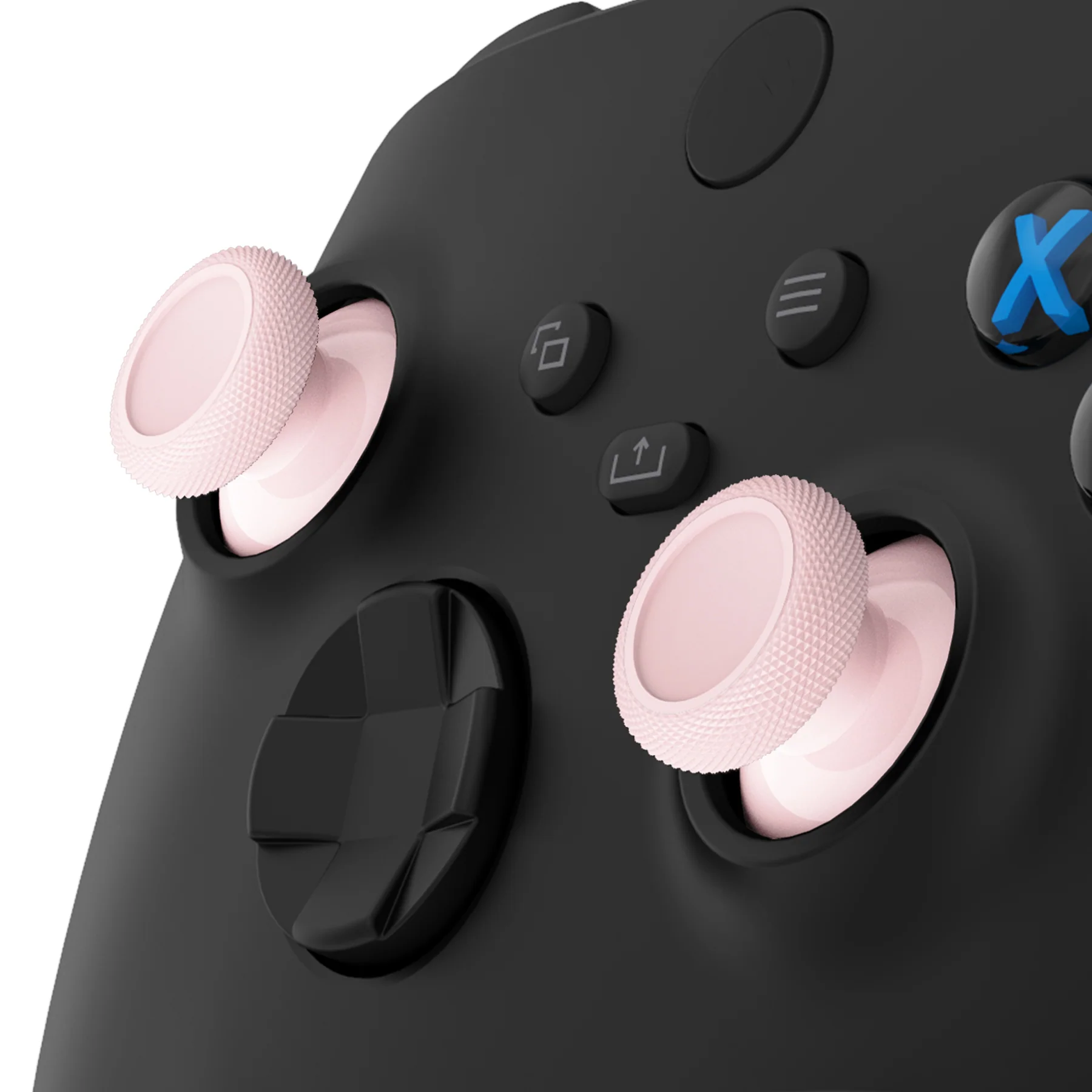 eXtremeRate Replacement Thumbsticks for Xbox Series X/S Controller & Xbox One X/S Controller & Xbox One Standard Controller & Xbox One Elite Controller - Cherry Blossoms Pink - Image 3
