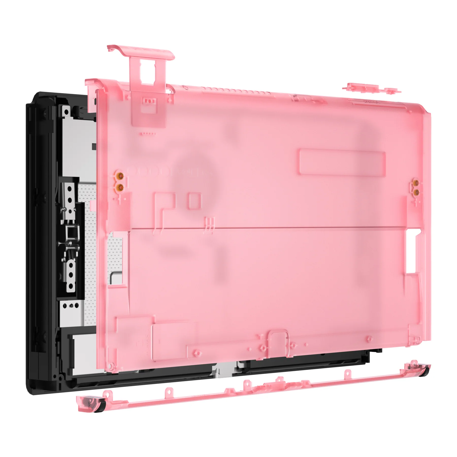 eXtremeRate Replacement Back Plate for Nintendo Switch OLED Console - Cherry Pink - Image 2