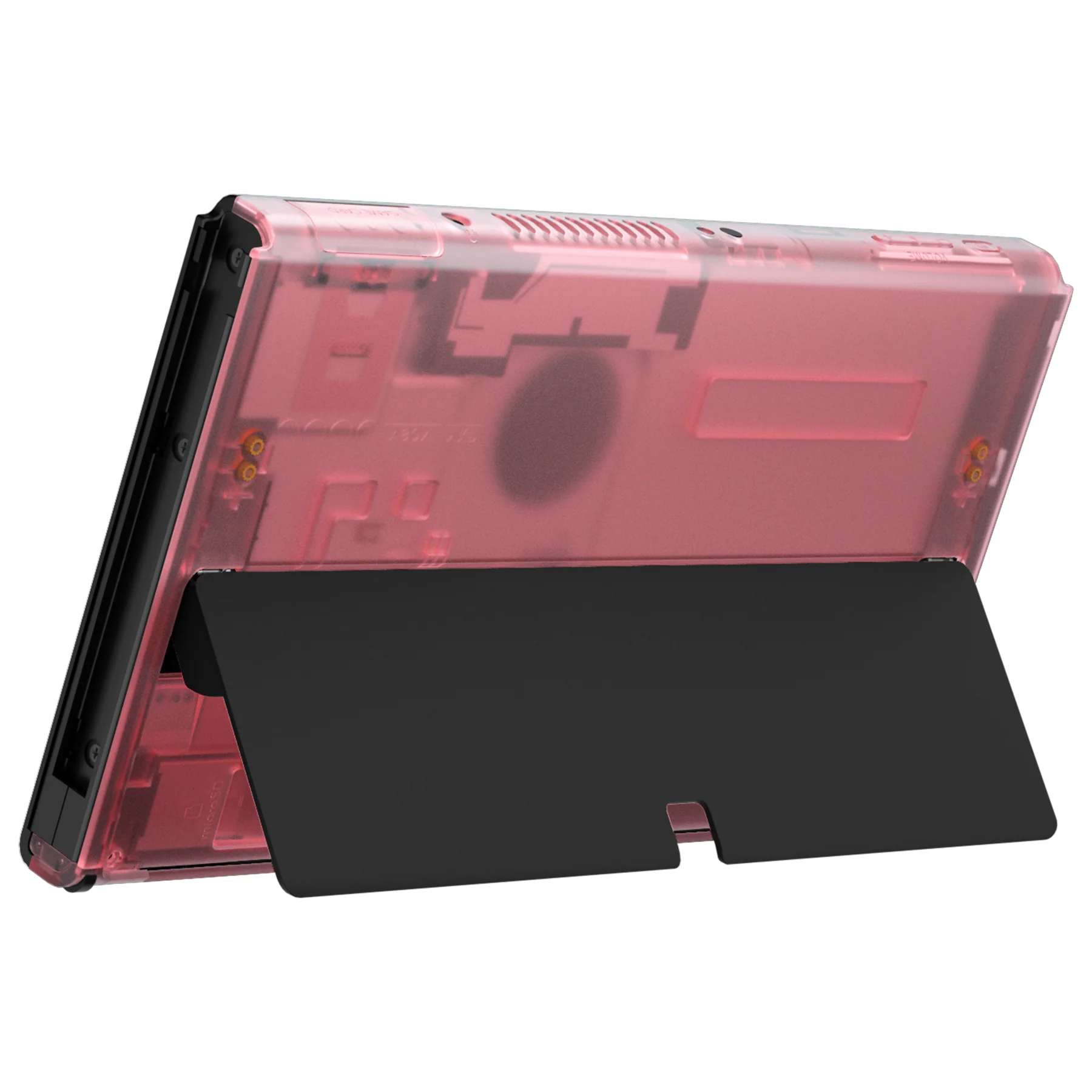 eXtremeRate Replacement Back Plate for Nintendo Switch OLED Console - Cherry Pink - Image 6