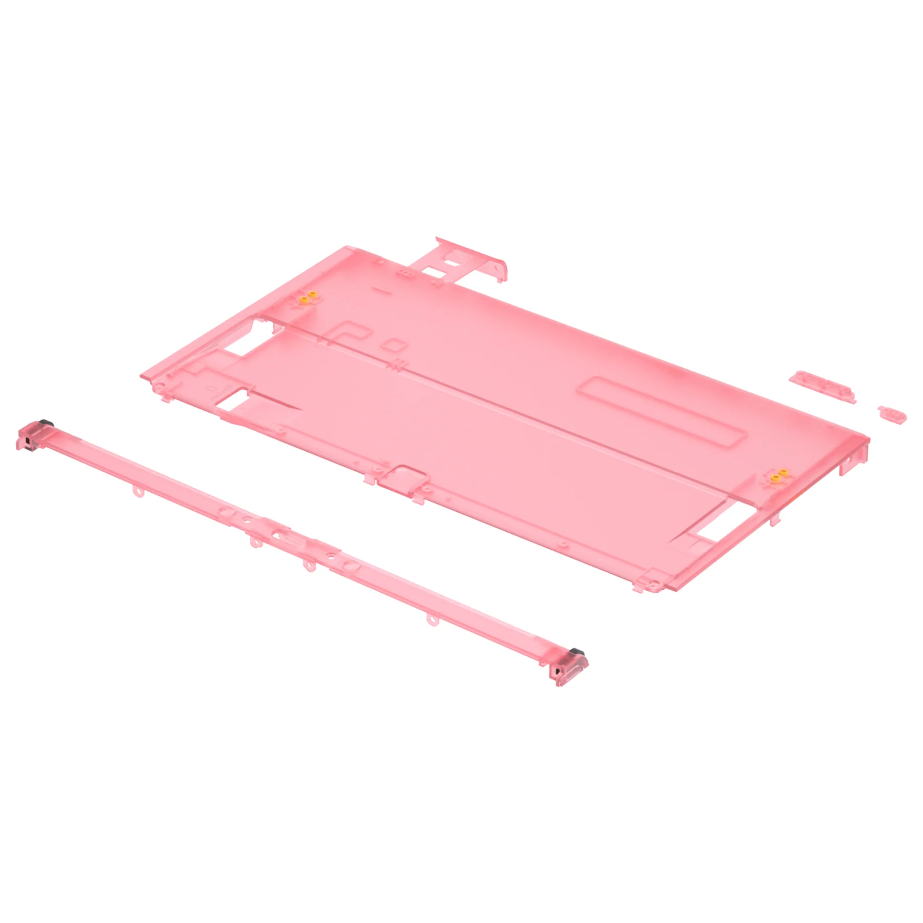 eXtremeRate Replacement Back Plate for Nintendo Switch OLED Console - Cherry Pink - Image 8