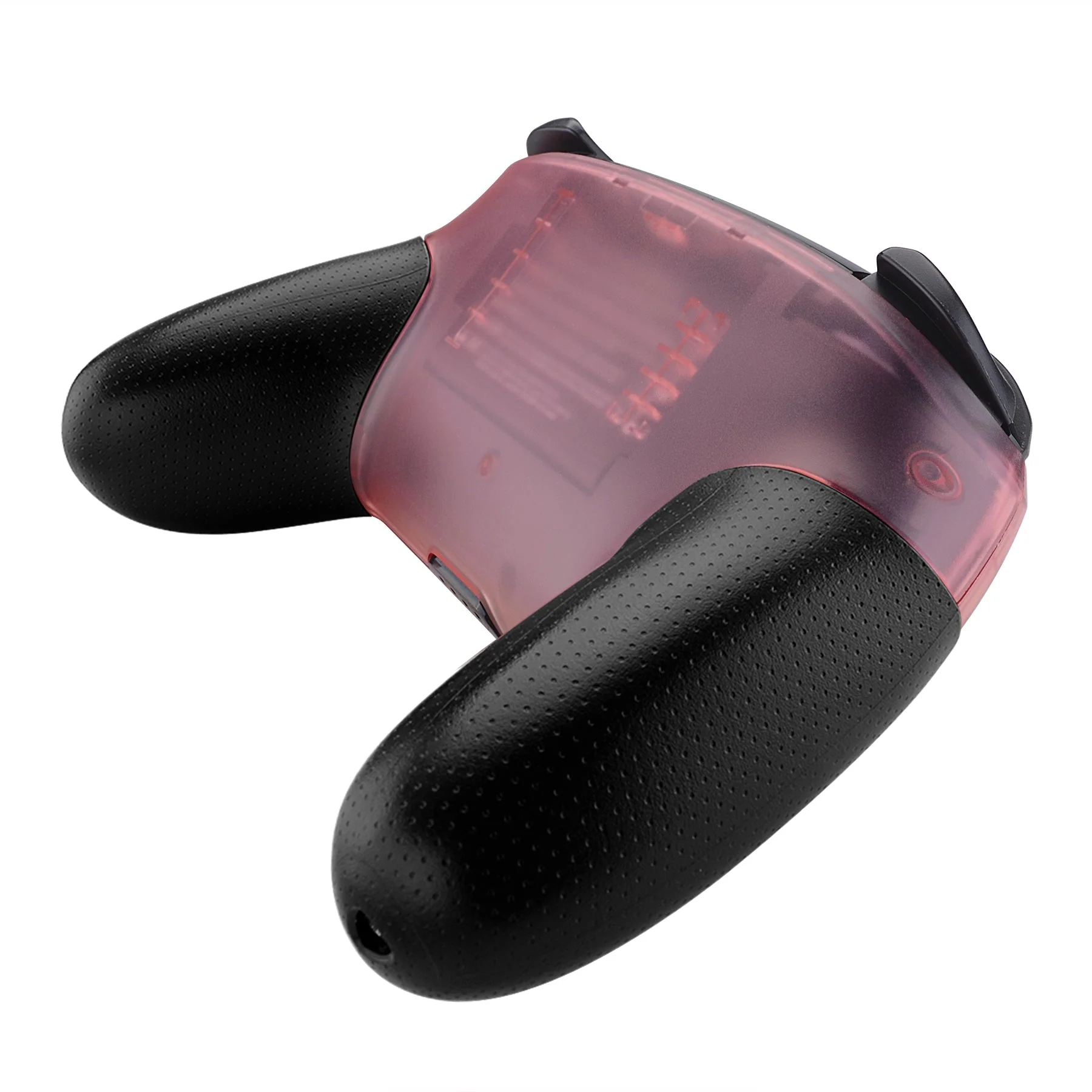 eXtremeRate Replacement Faceplate and Backplate for Nintendo Switch Pro Controller - Cherry Pink - Image 8