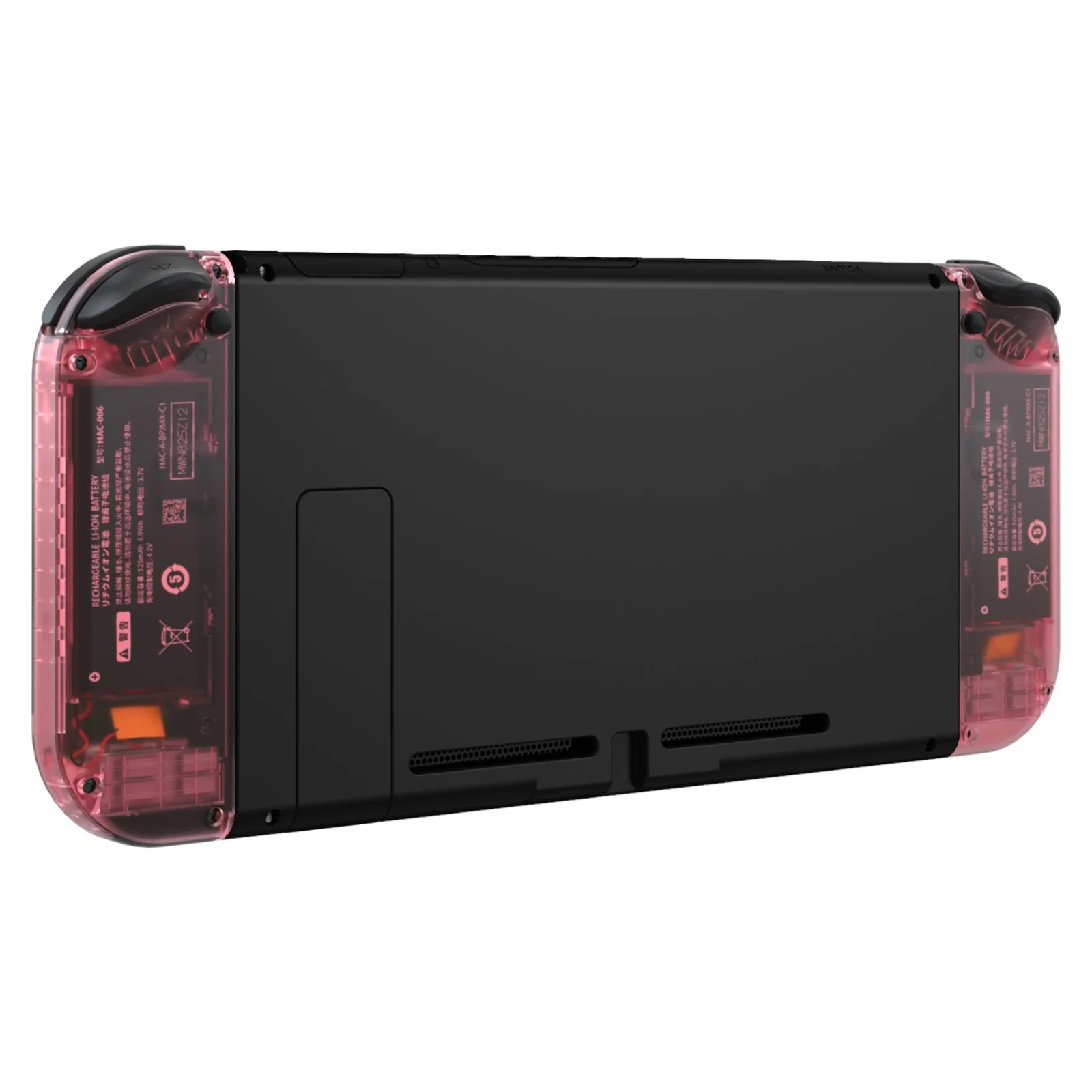 eXtremeRate Dpad Version Replacement Full Set Shell Case with Buttons for Joycon of NS Switch - Cherry Pink - Image 7