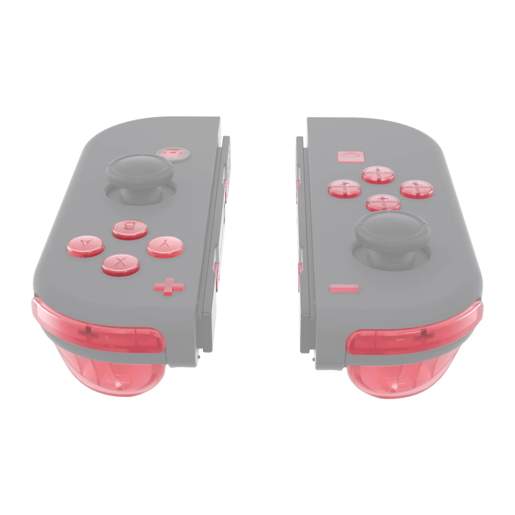eXtremeRate Replacement Full Set Buttons for Joycon of NS Switch - Cherry Pink - Image 4