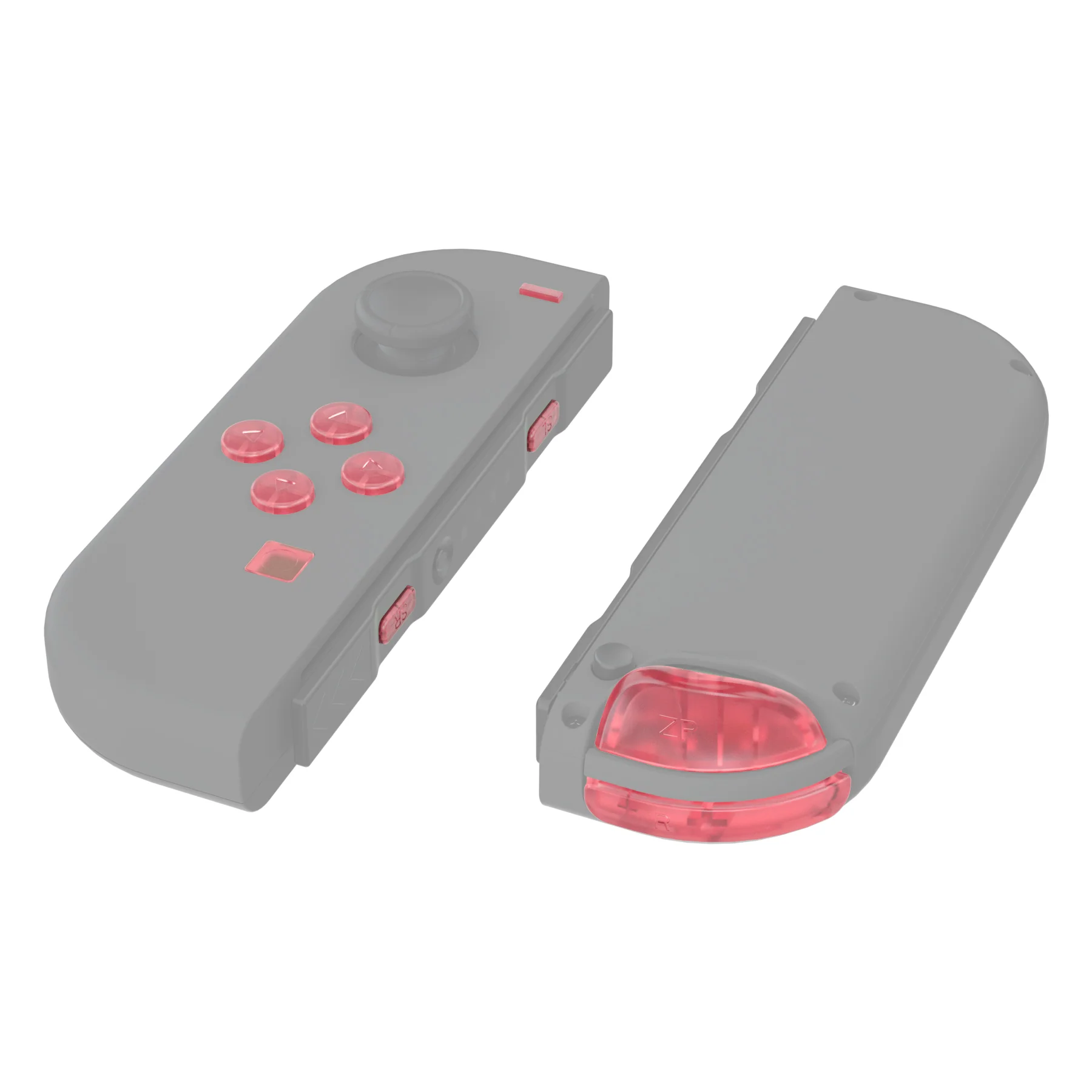 eXtremeRate Replacement Full Set Buttons for Joycon of NS Switch - Cherry Pink - Image 5
