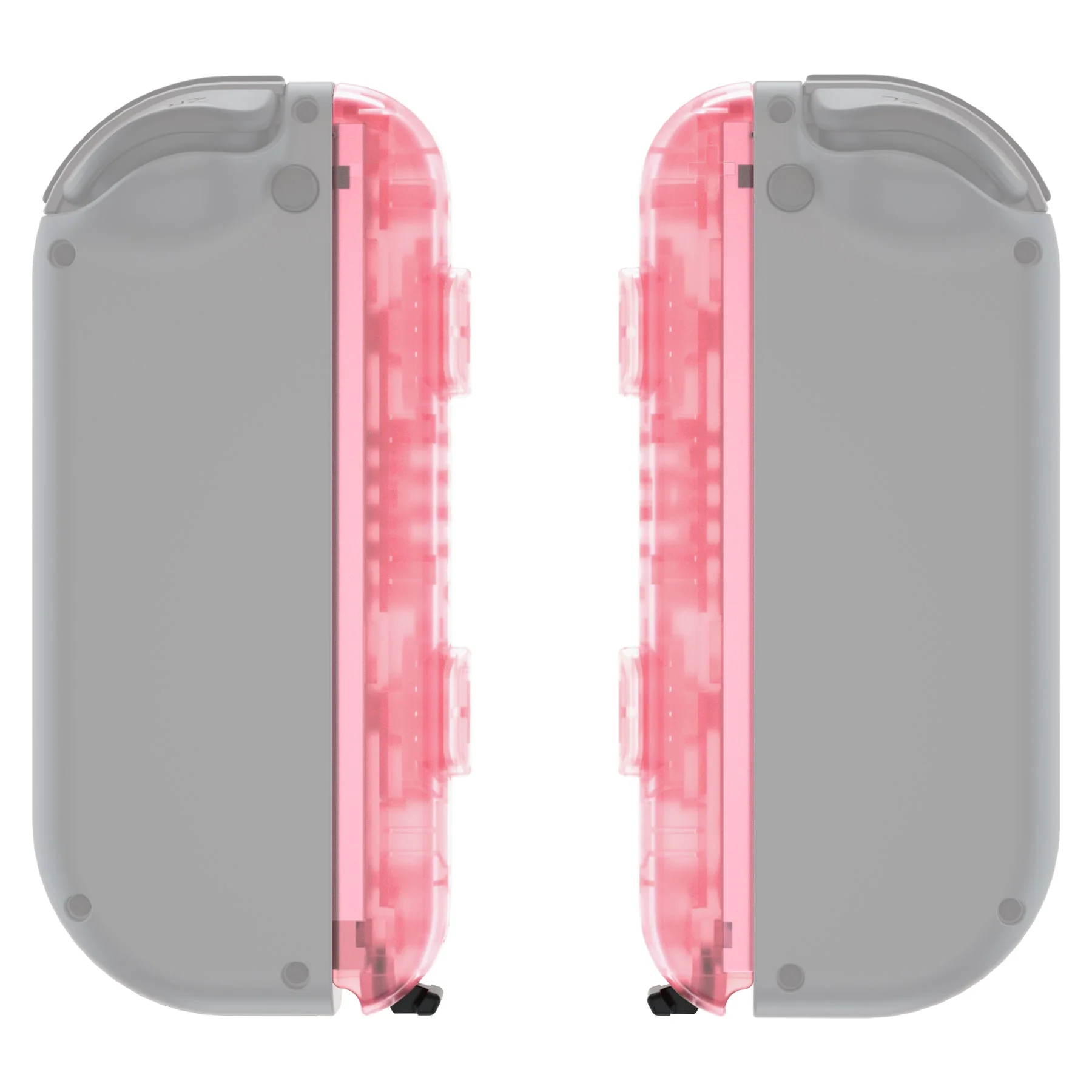 eXtremeRate 2 Pack Custom Replacement shell for Joycon Strap of NS Switch - Cherry Pink - Image 6