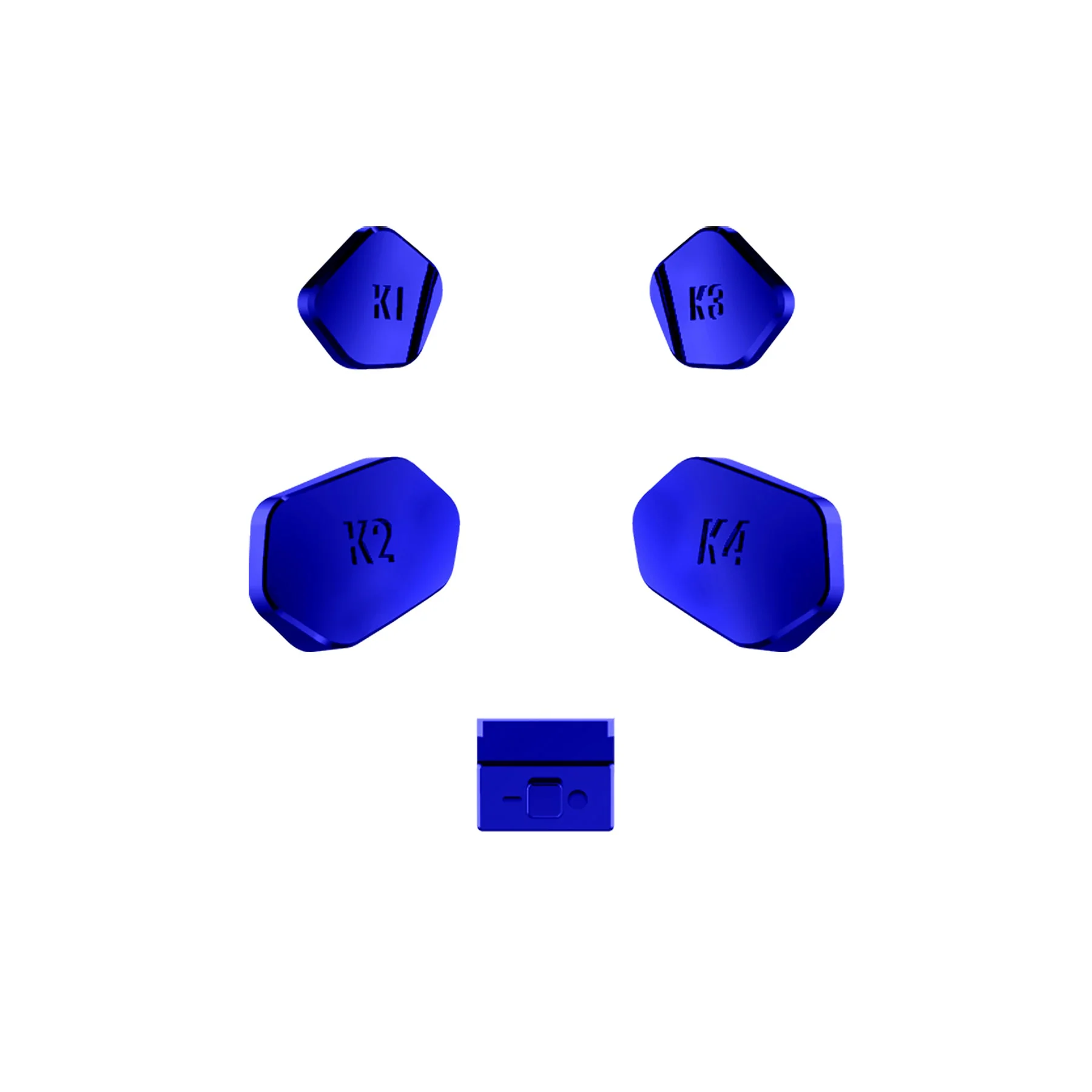 eXtremeRate Redesigned K1 K2 K3 K4 Back Buttons Paddles & Toggle Switch for eXtremerate Hope Remap Kit, Compatible with Xbox Series X/S Controller - Chrome Blue - Image 4