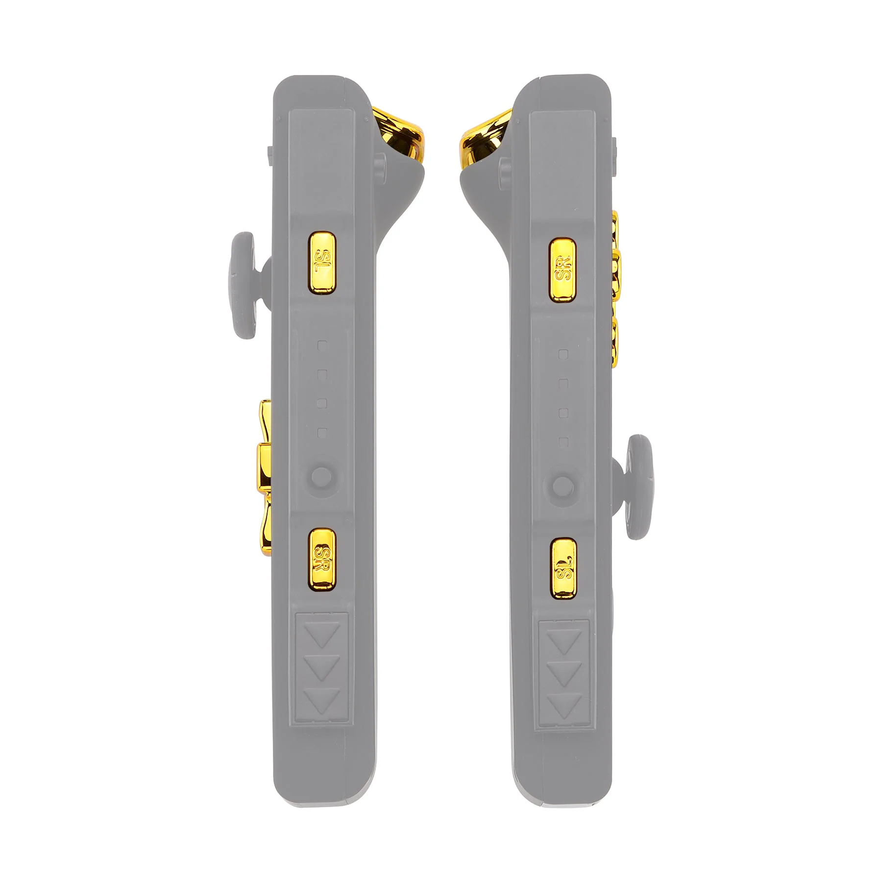 eXtremeRate Dpad Version Replacement Full Set Buttons for Joycon of Switch (D-pad ONLY Fits for eXtremeRate D-pad Shell for Joycon) - Chrome Gold - Image 8