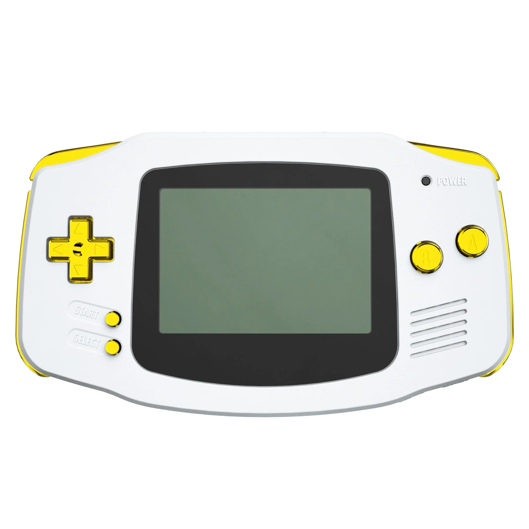 eXtremeRate GBA Replacement Full Set Buttons for Gameboy Advance - Chrome Gold - Image 6
