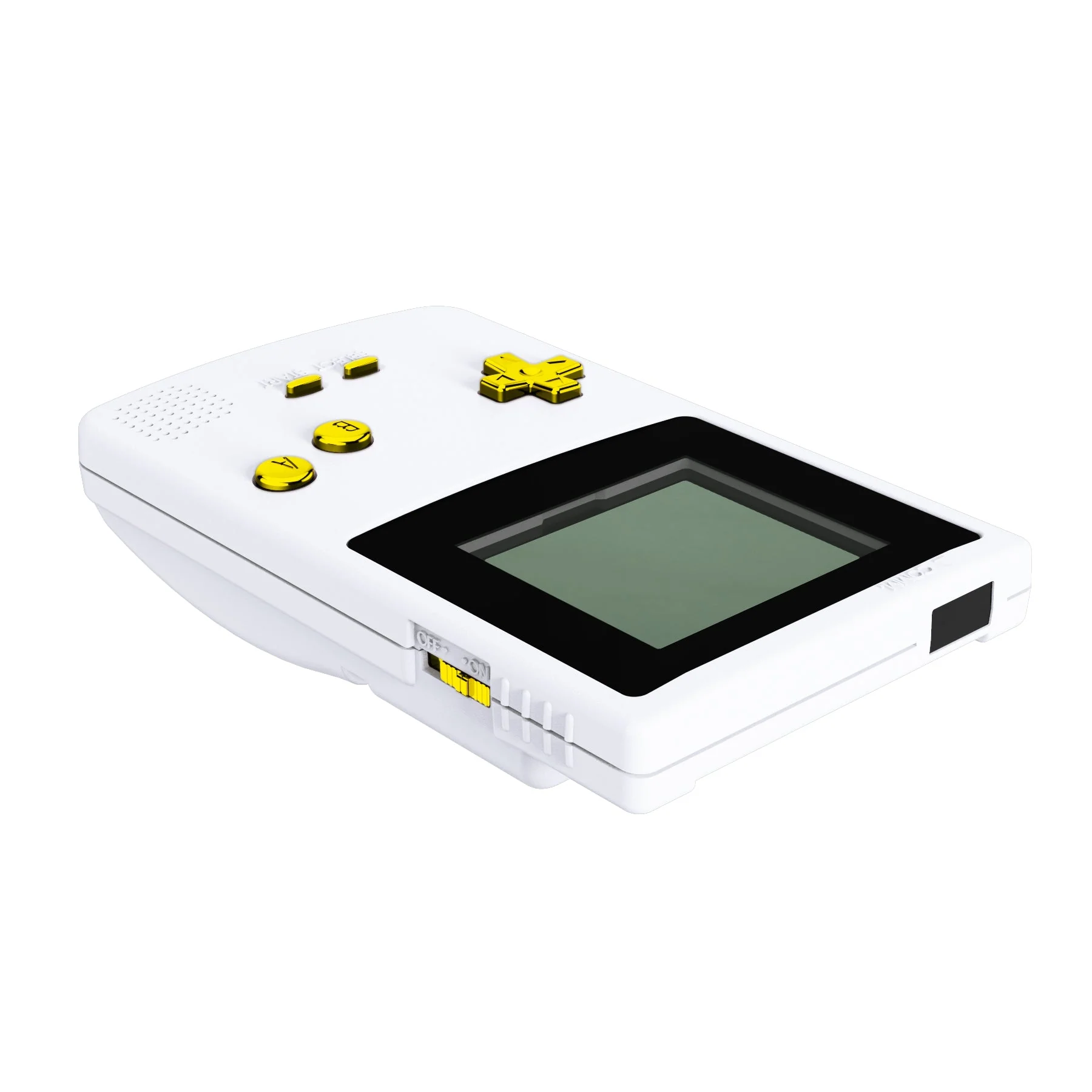 eXtremeRate Replacement Full Set Buttons for Gameboy Color GBC - Chrome Gold - Image 6