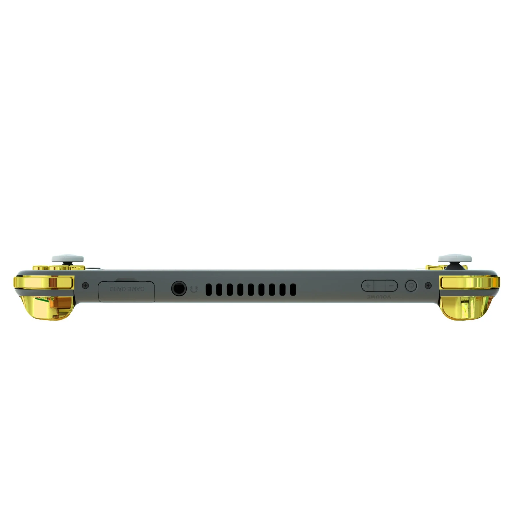 eXtremeRate Replacement Full Set Buttons for NS Switch Lite - Chrome Gold Glossy - Image 7