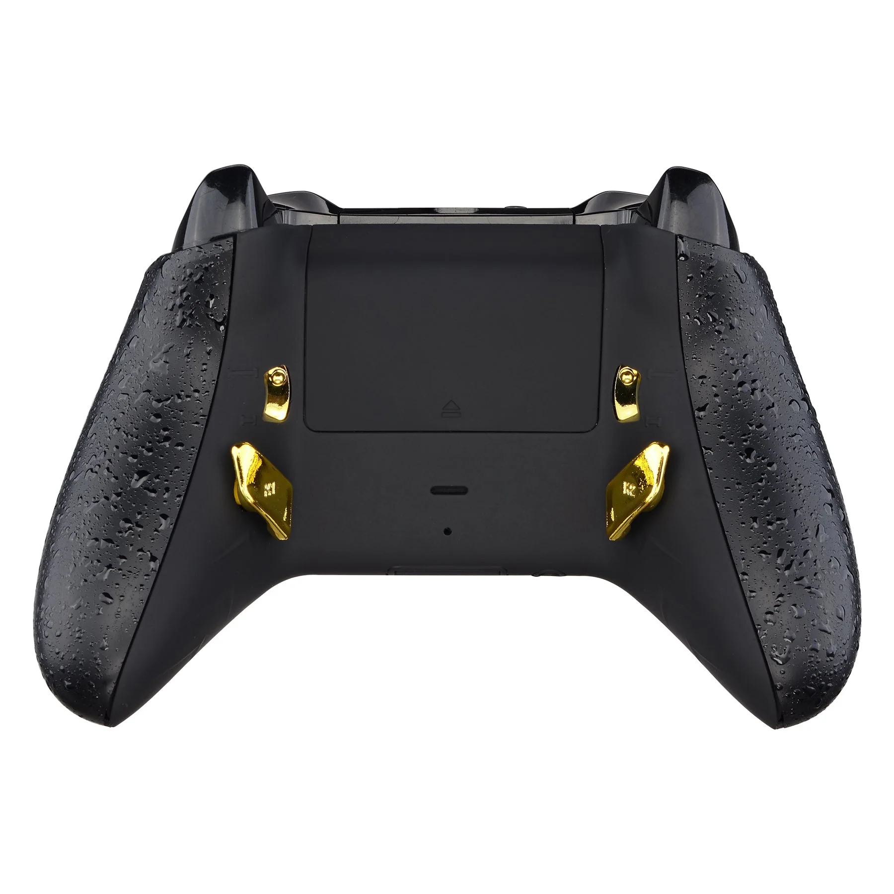 eXtremeRate Replacement Redesigned Back Buttons HK3 HK4 Trigger lock K1 K2 Paddles for eXtremeRate LOFTY Remap & Trigger Stop Kit, Compatible with Xbox One X & S Controller - Chrome Gold Glossy - Image 2