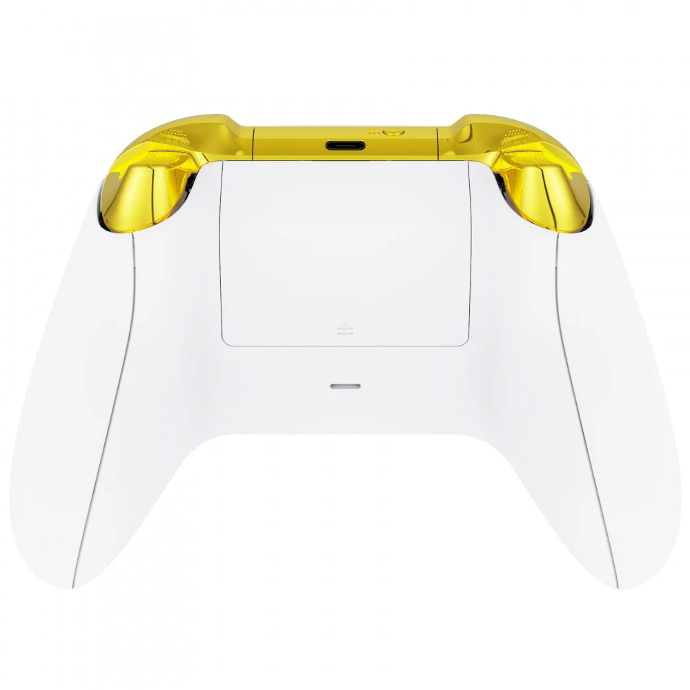 eXtremeRate Replacement Full Set Buttons for Xbox Series X & S Controller - Chrome Gold - Image 7