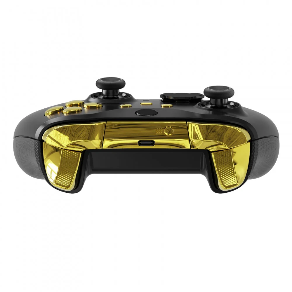 eXtremeRate Replacement Buttons Kit for Xbox One Elite Series 2  & Elite 2 Core Controller - Chrome Gold - Image 6