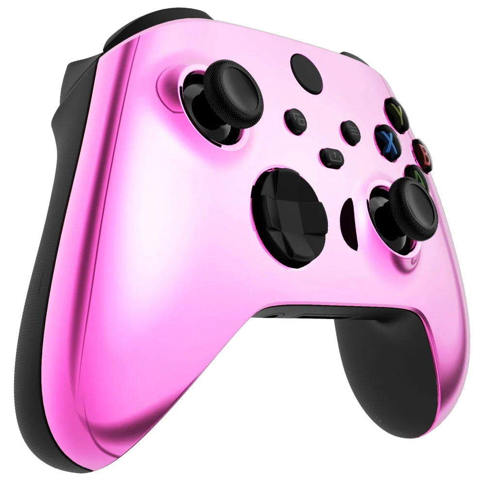 eXtremeRate Replacement Front Housing Shell for Xbox Series X & S Controller - Chrome Pink - Image 5