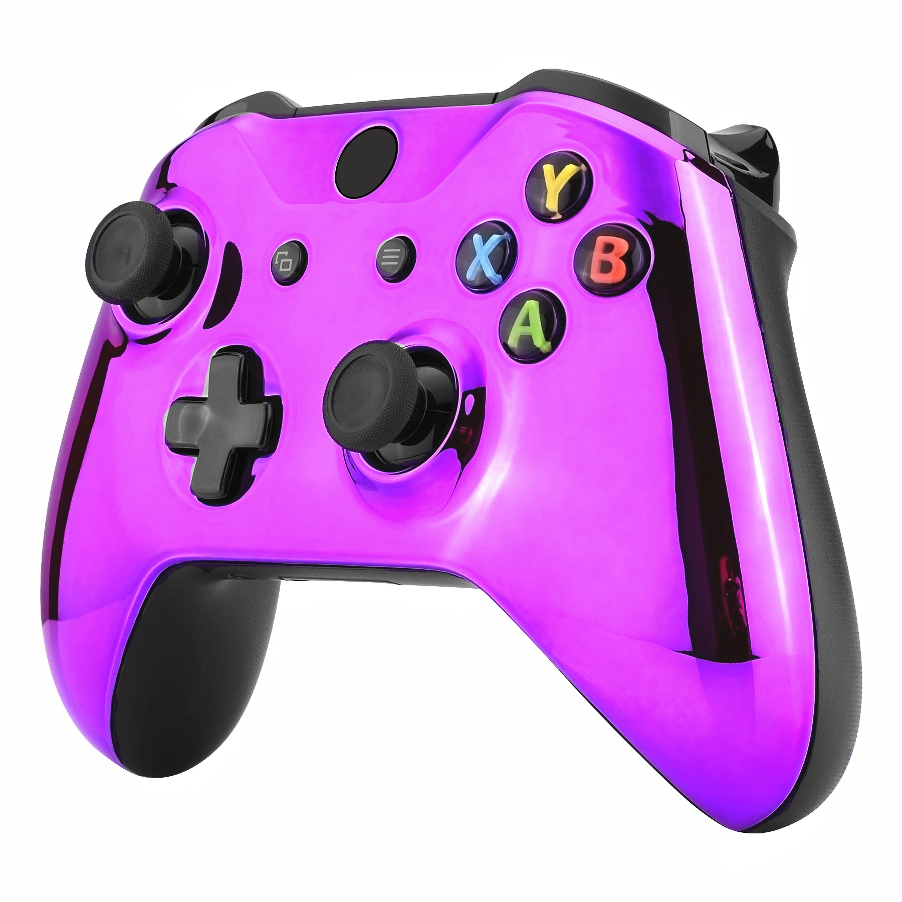 eXtremeRate Replacement Front Housing Shell for Xbox One X & S Controller (Model 1708) - Chrome Purple - Image 4
