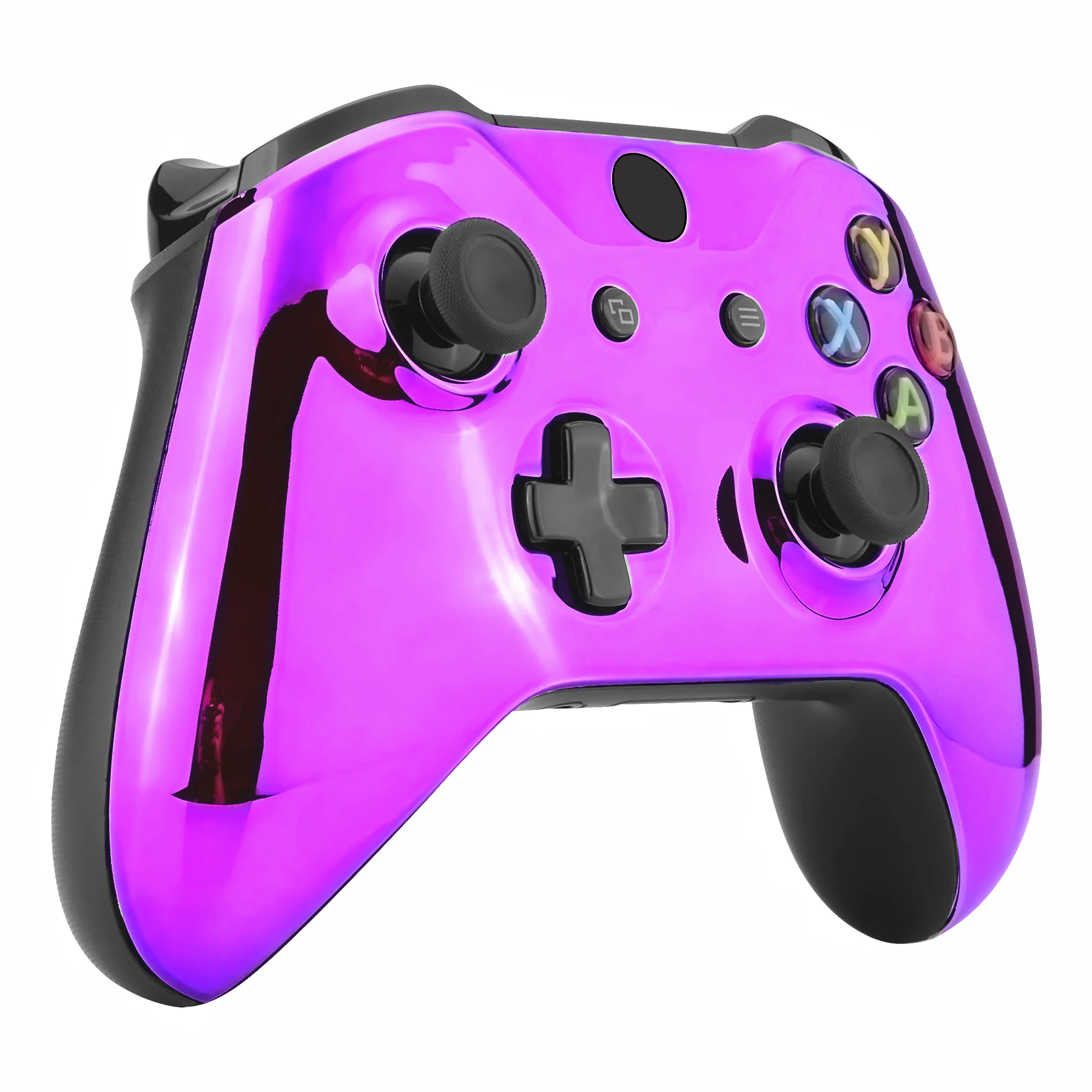 eXtremeRate Replacement Front Housing Shell for Xbox One X & S Controller (Model 1708) - Chrome Purple - Image 5