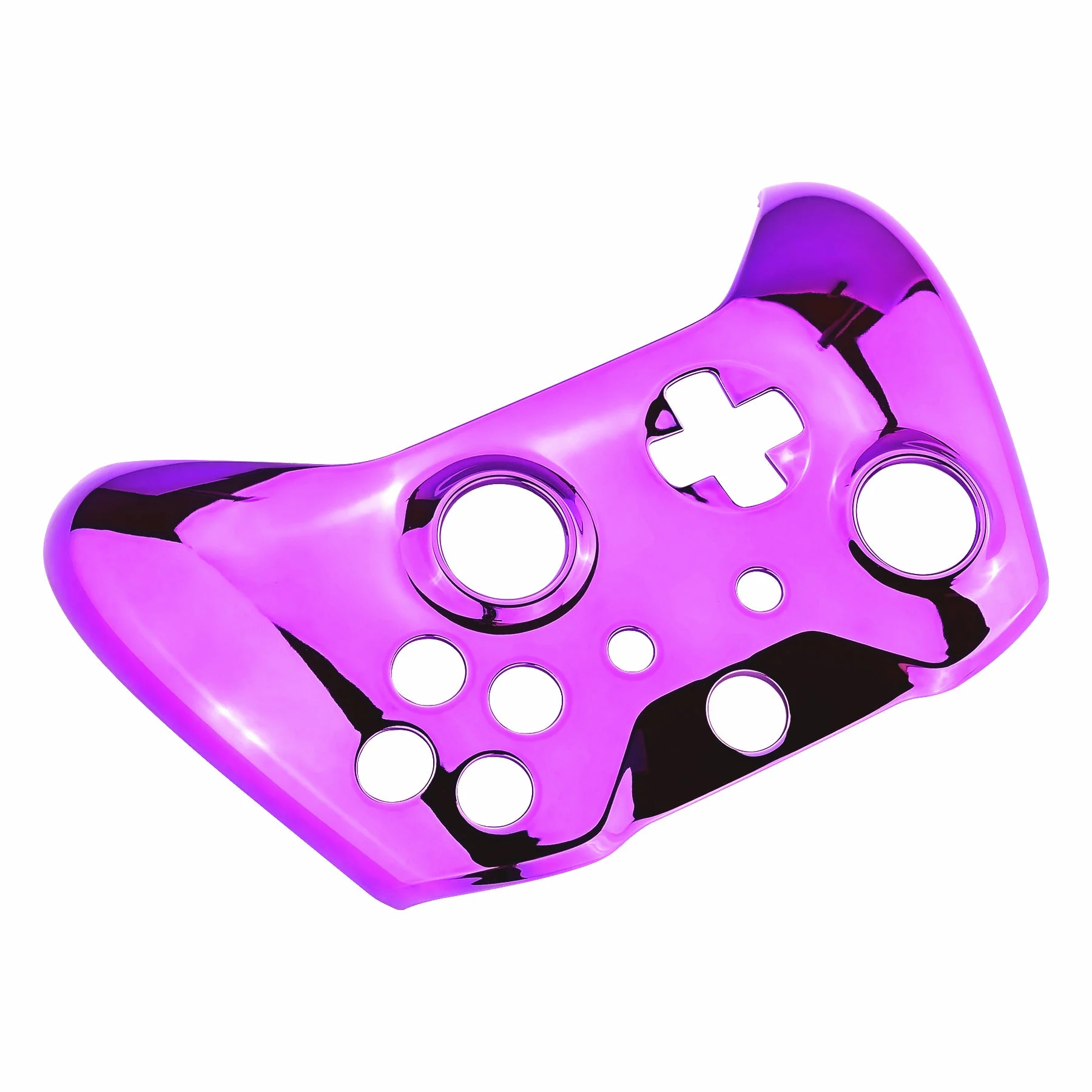eXtremeRate Replacement Front Housing Shell for Xbox One X & S Controller (Model 1708) - Chrome Purple - Image 8