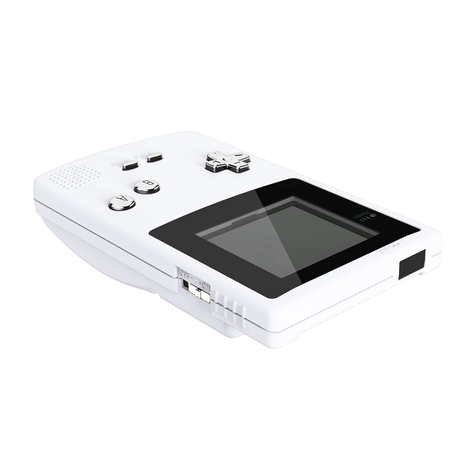 eXtremeRate Replacement Full Set Buttons for Gameboy Color GBC - Chrome Silver - Image 8