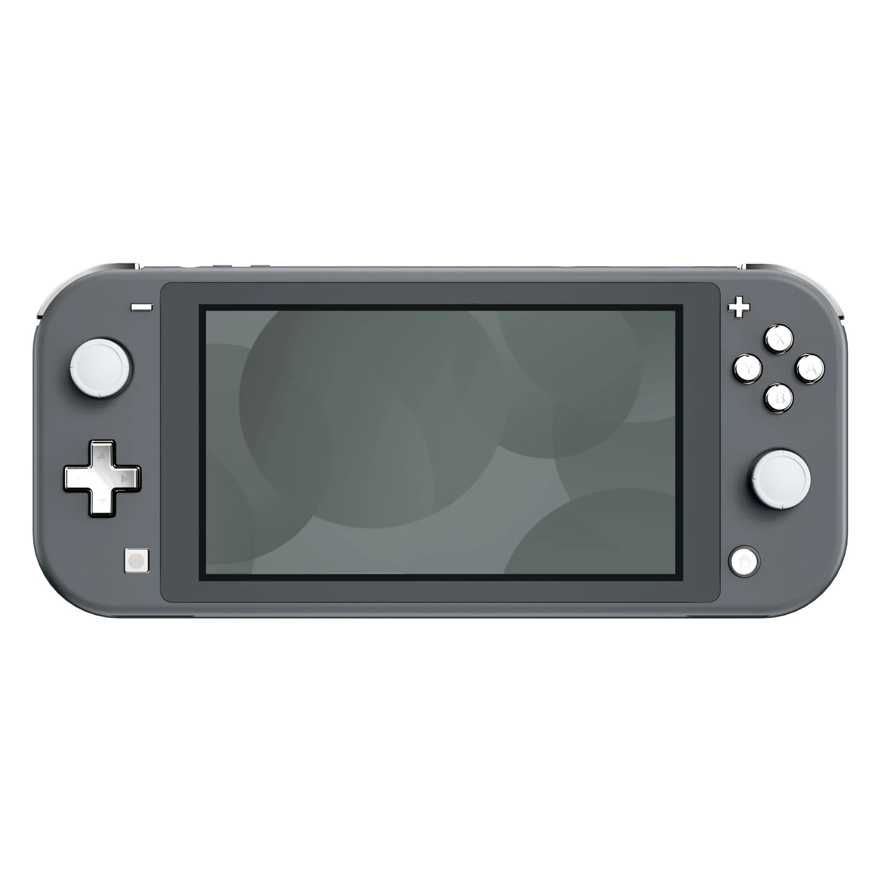 eXtremeRate Replacement Full Set Buttons for NS Switch Lite - Chrome Silver Glossy - Image 4