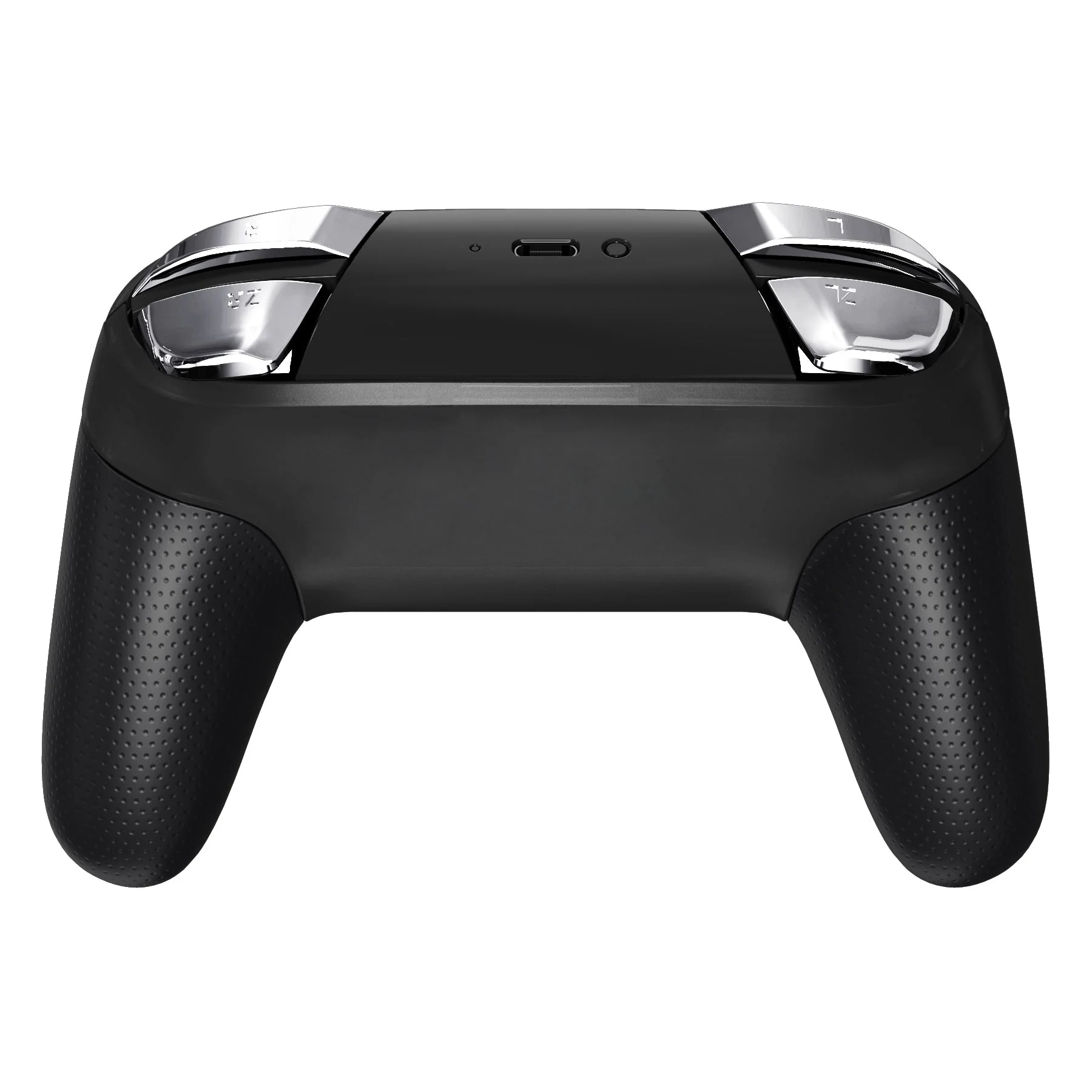 eXtremeRate DIY Replacement Full Set Buttons for Nintendo Switch Pro Controller - Chrome Silver Glossy - Image 8