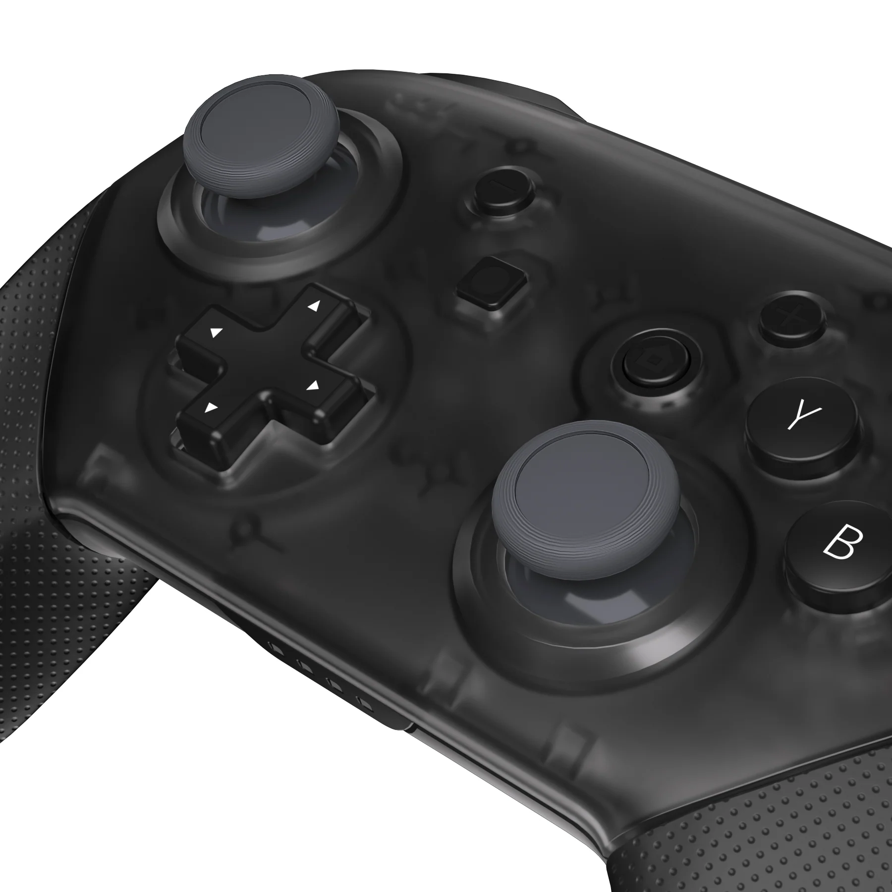 eXtremeRate Replacement 3D Joystick Thumbsticks for Nintendo Switch Pro Controller - Classic Gray - Image 2