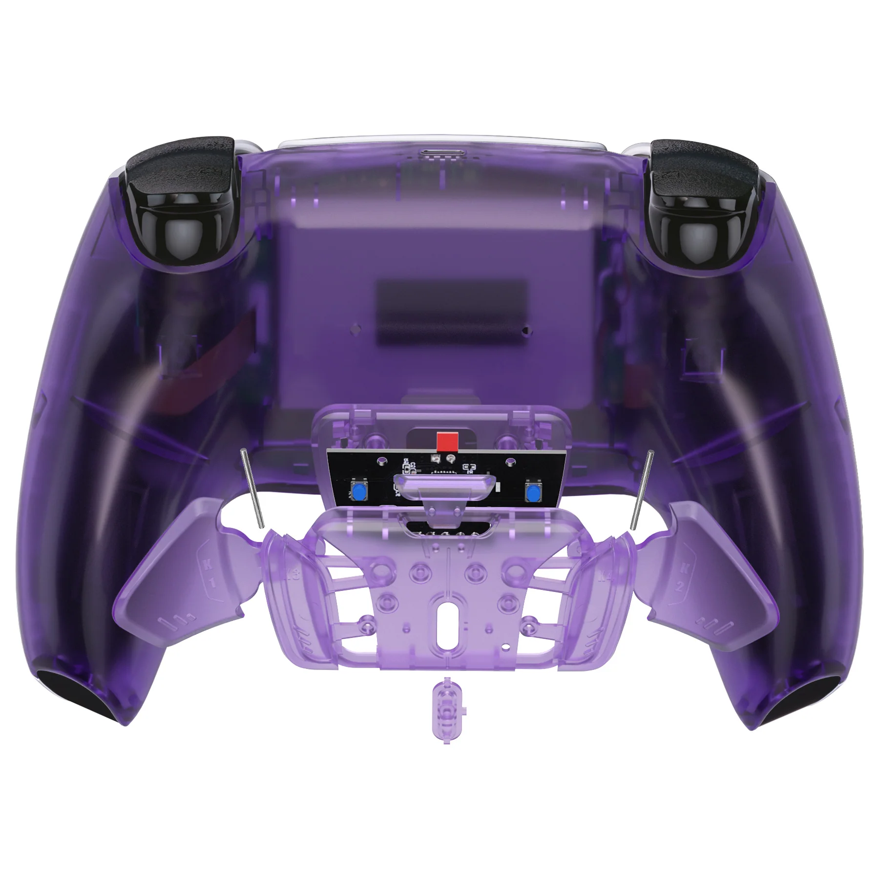 eXtremeRate Remappable RISE4 Remap Kit for PS5 Controller BDM-010/020 - Clear Atomic Purple - Image 6