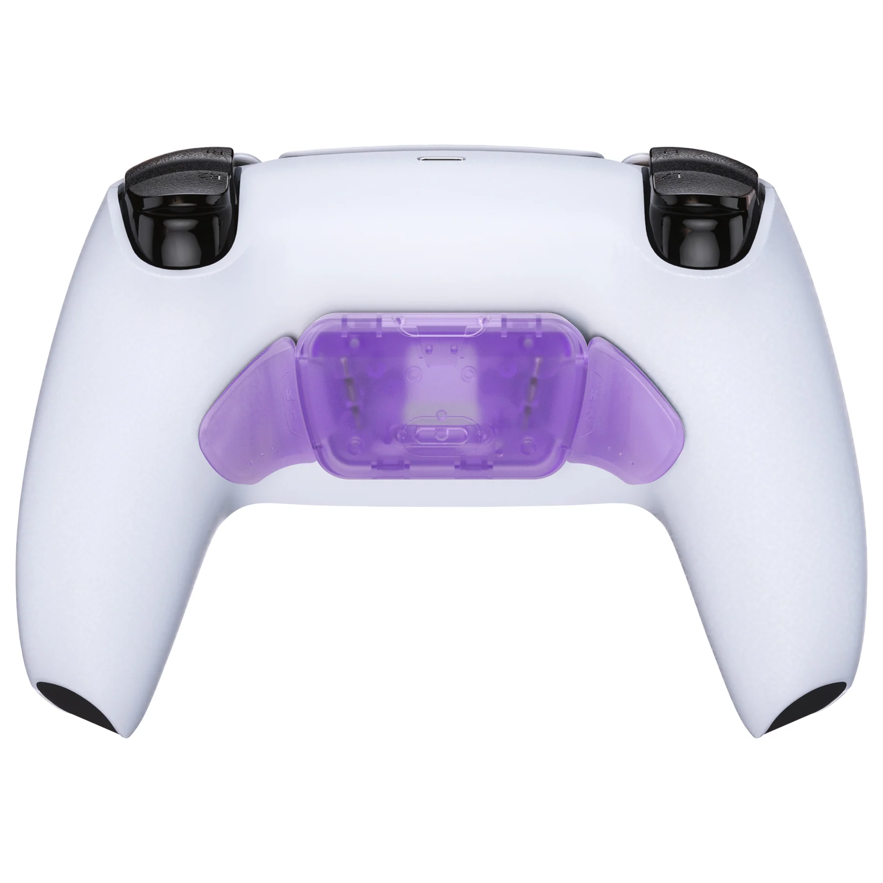 eXtremeRate Replacement Redesigned K1 K2 Back Buttons for eXtremerate RISE Remap Kit, Compatible with PS5 Controller - Clear Atomic Purple - Image 4