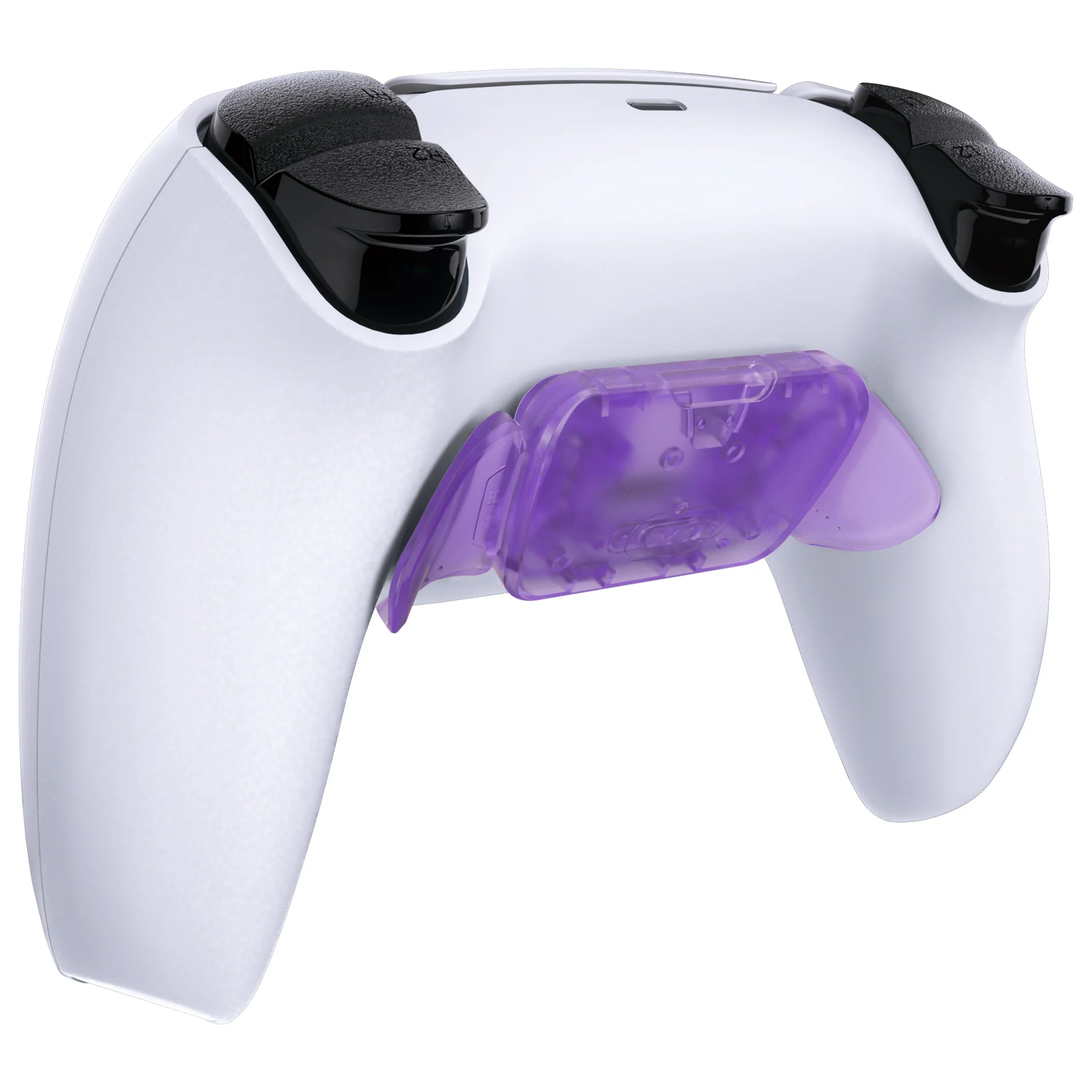 eXtremeRate Replacement Redesigned K1 K2 Back Buttons for eXtremerate RISE Remap Kit, Compatible with PS5 Controller - Clear Atomic Purple - Image 6