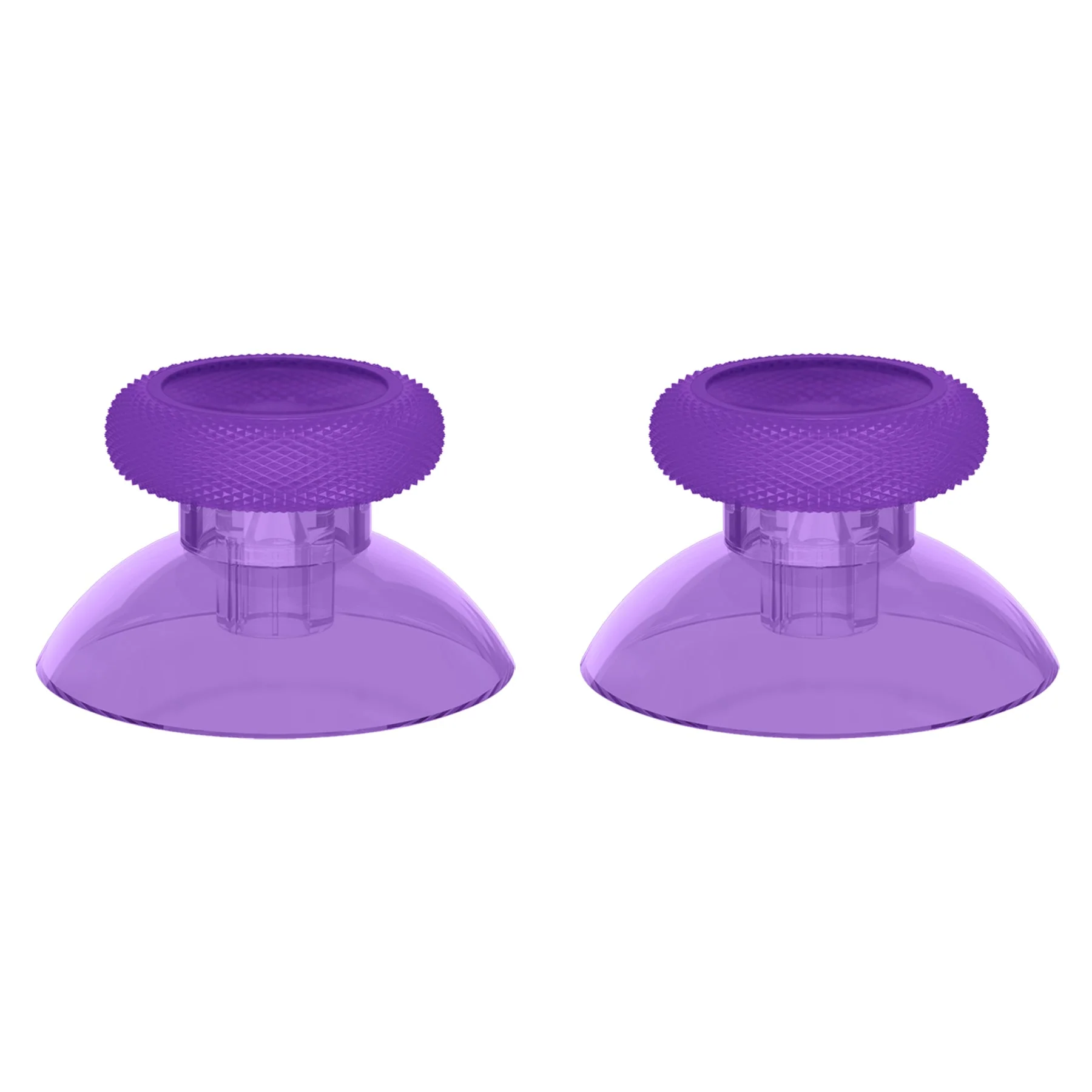 eXtremeRate Replacement Thumbsticks for Xbox Series X/S Controller & Xbox One X/S Controller & Xbox One Standard Controller & Xbox One Elite Controller - Clear Atomic Purple - Image 6