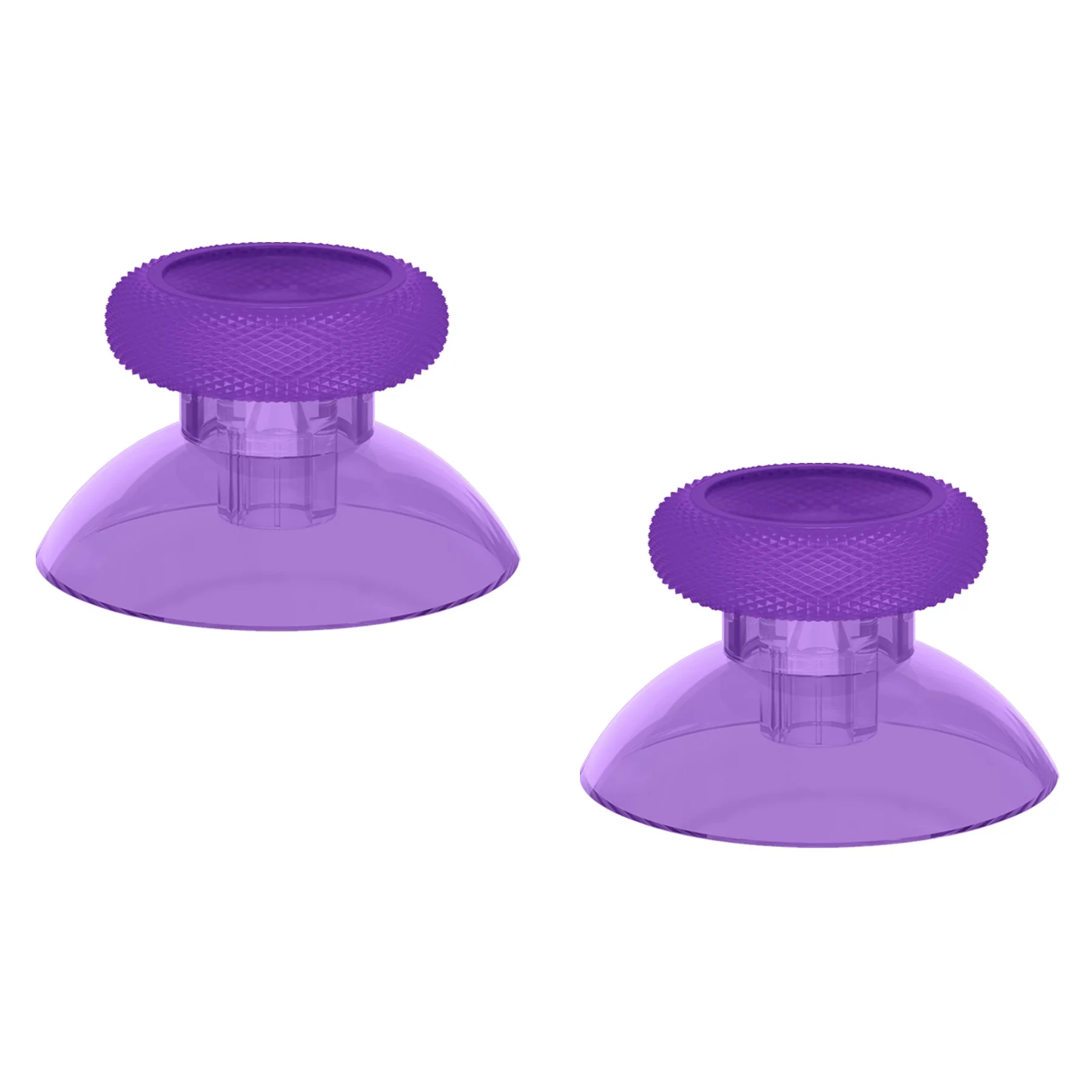 eXtremeRate Replacement Thumbsticks for Xbox Series X/S Controller & Xbox One X/S Controller & Xbox One Standard Controller & Xbox One Elite Controller - Clear Atomic Purple - Image 8