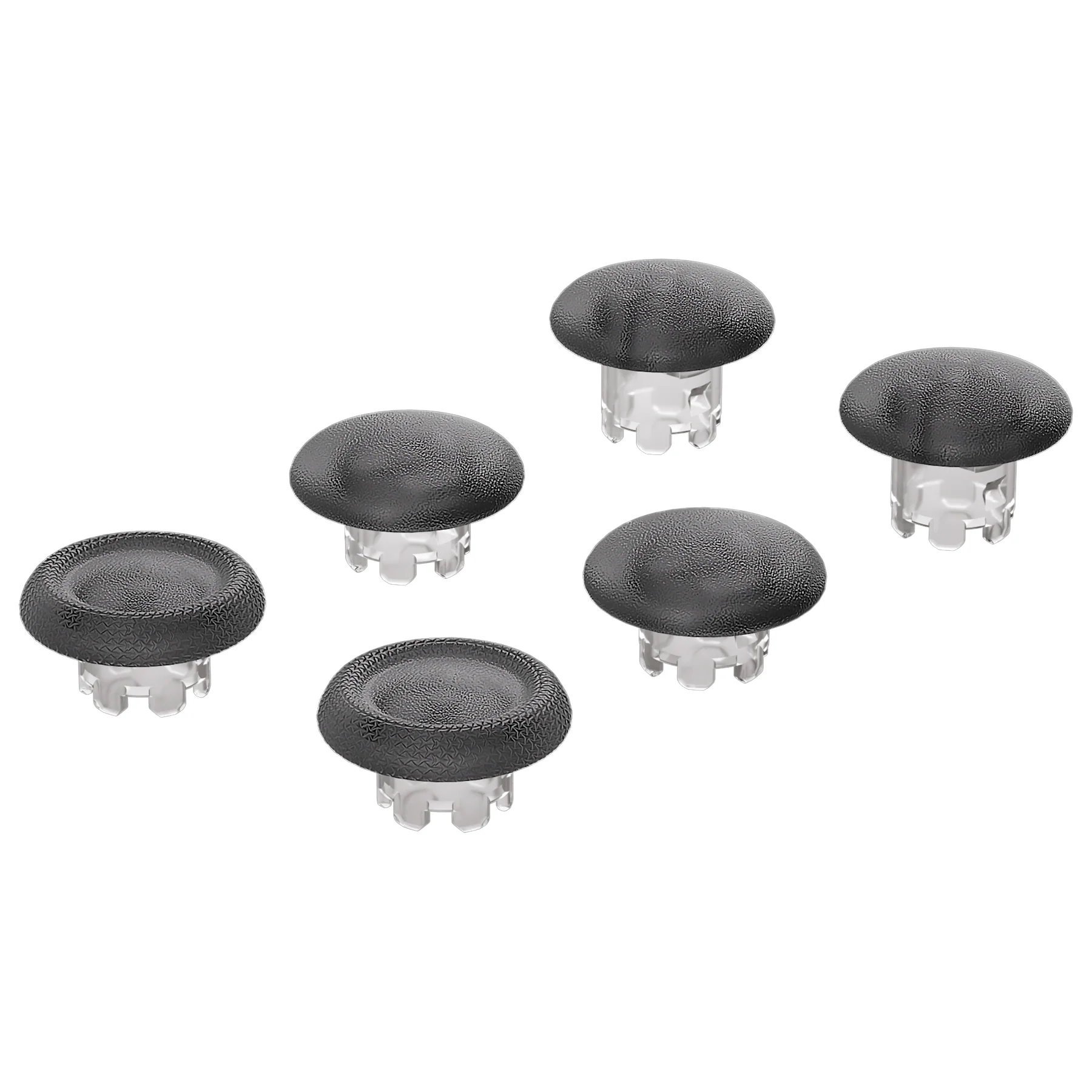eXtremeRate Replacement Swappable Thumbsticks for PS5 Edge Controller - Clear Black - Image 4