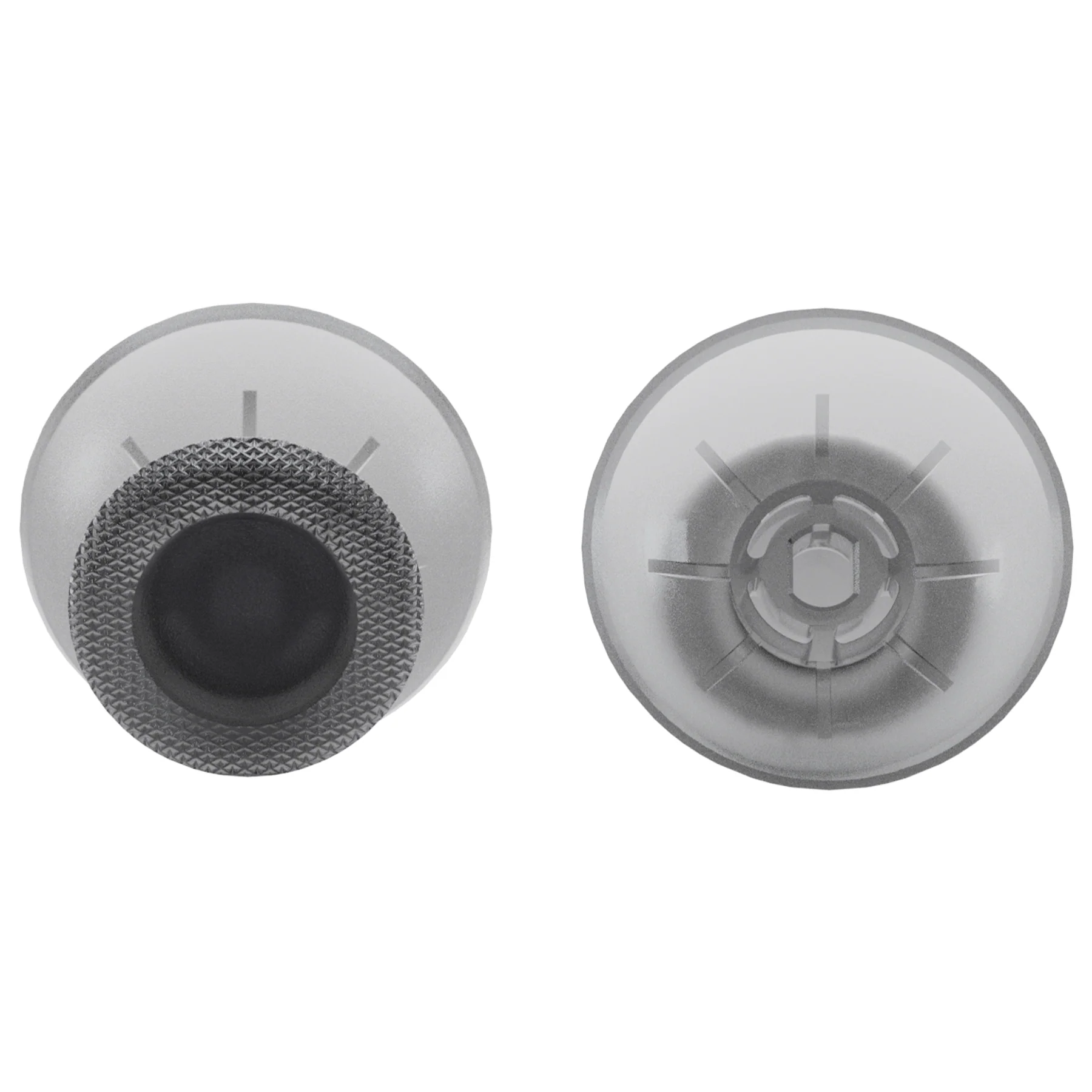 eXtremeRate Replacement Thumbsticks Analog Stick Joystick Compatible with PS5 & PS4 All Model Controller - Clear Black - Image 6