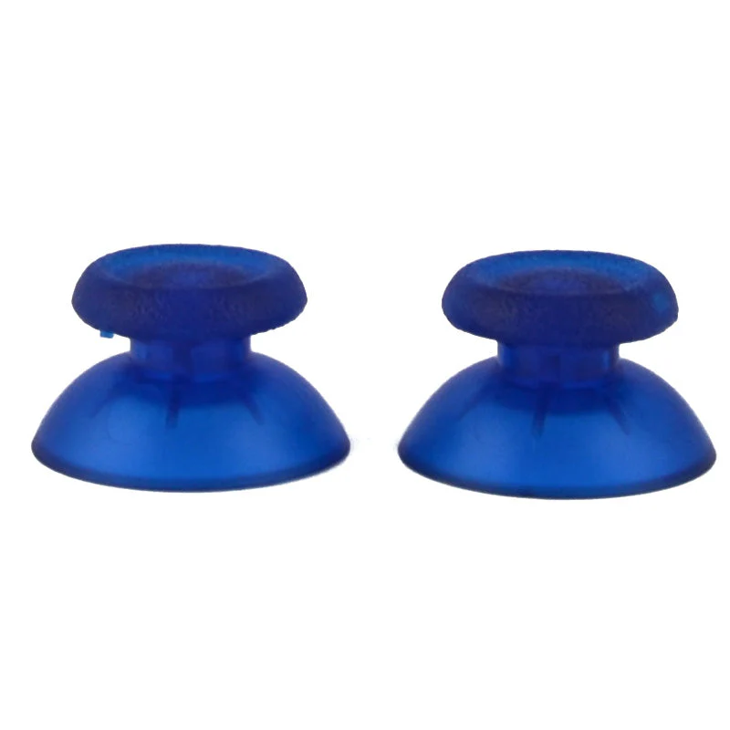 eXtremeRate Replacement Analog Thumbsticks Compatible with PS4 Controller - Clear Blue - Image 2