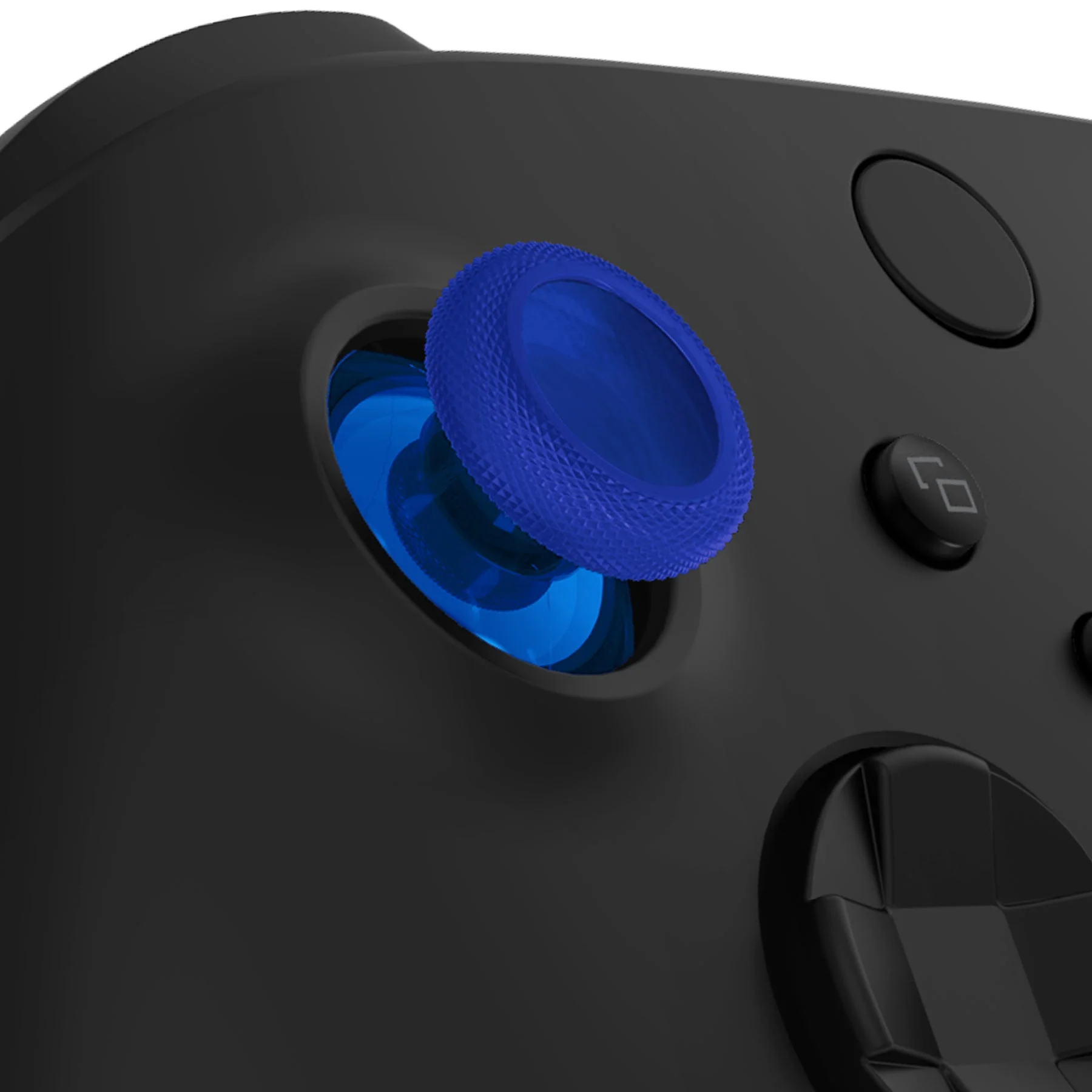 eXtremeRate Replacement Thumbsticks for Xbox Series X/S Controller & Xbox One X/S Controller & Xbox One Standard Controller & Xbox One Elite Controller - Clear Blue - Image 2
