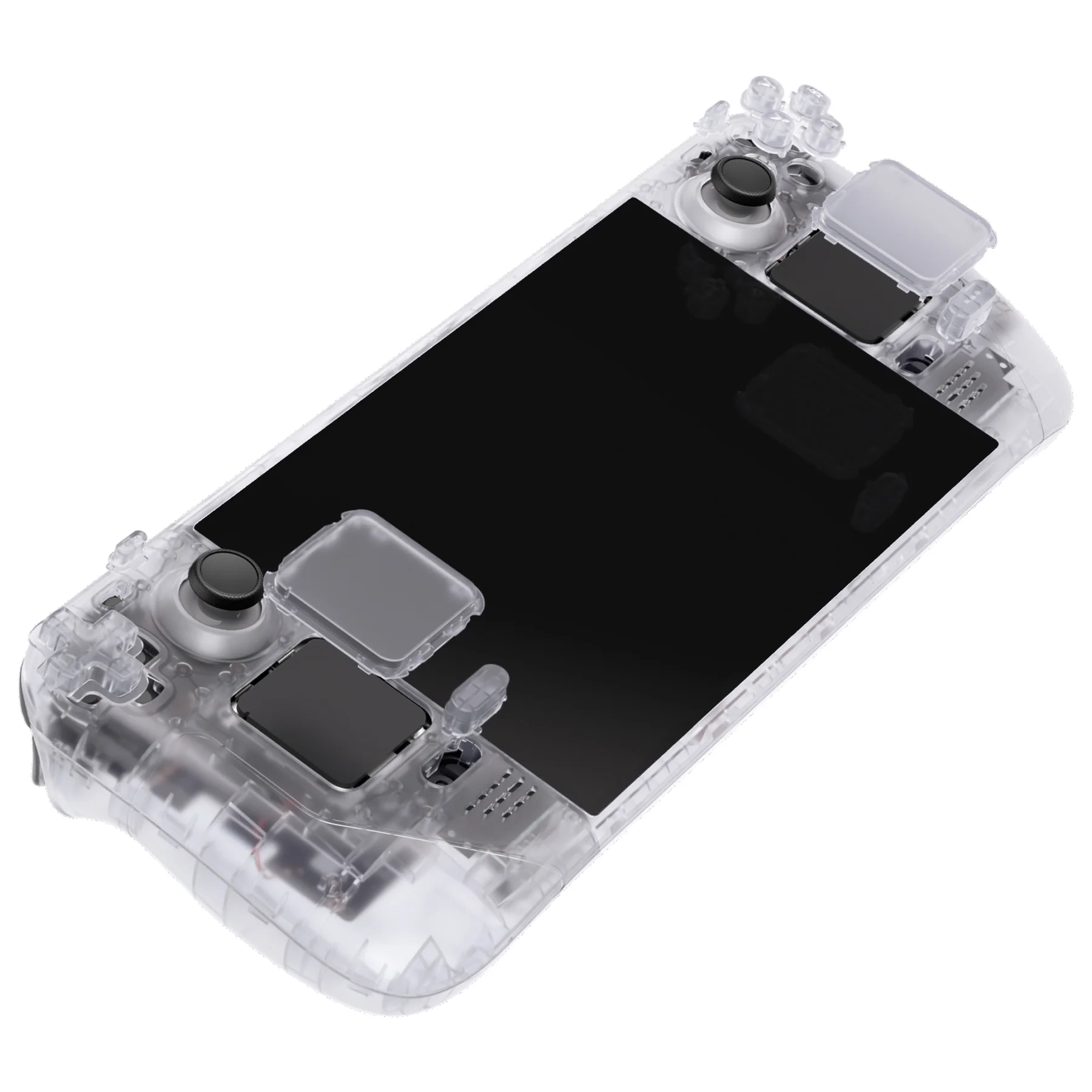eXtremeRate Custom Full Set Shell with Buttons for Steam Deck LCD - Clear - Image 5