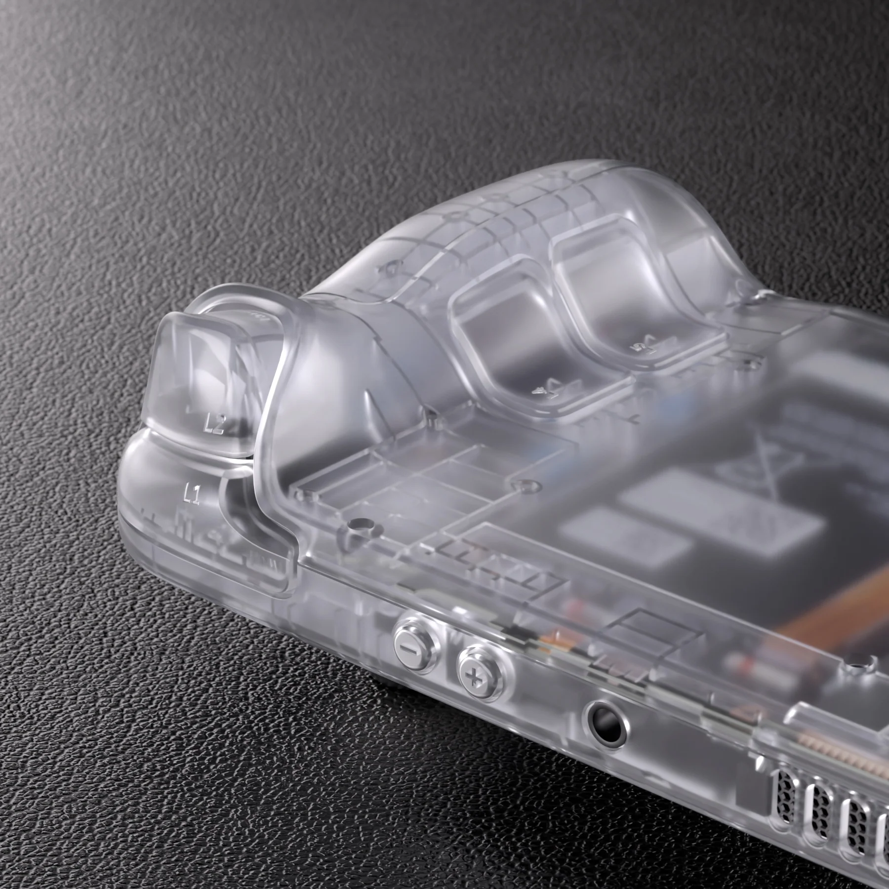eXtremeRate Custom Full Set Shell with Buttons for Steam Deck LCD - Clear - Image 9