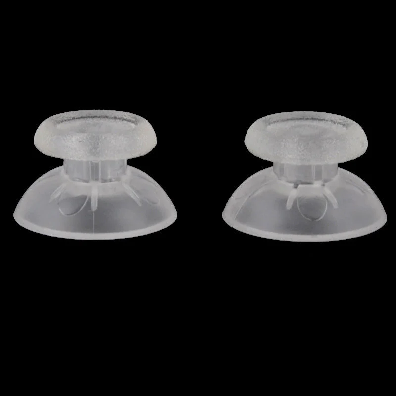 eXtremeRate Replacement 3D Analog Thumbsticks Compatible with PS4 Controller - Clear - Image 2