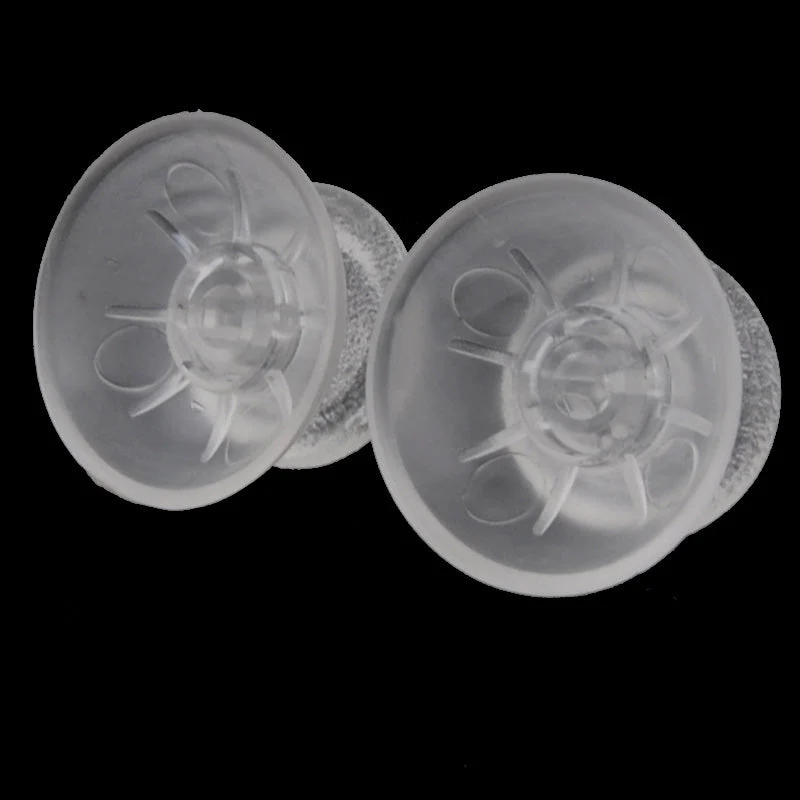 eXtremeRate Replacement 3D Analog Thumbsticks Compatible with PS4 Controller - Clear - Image 3