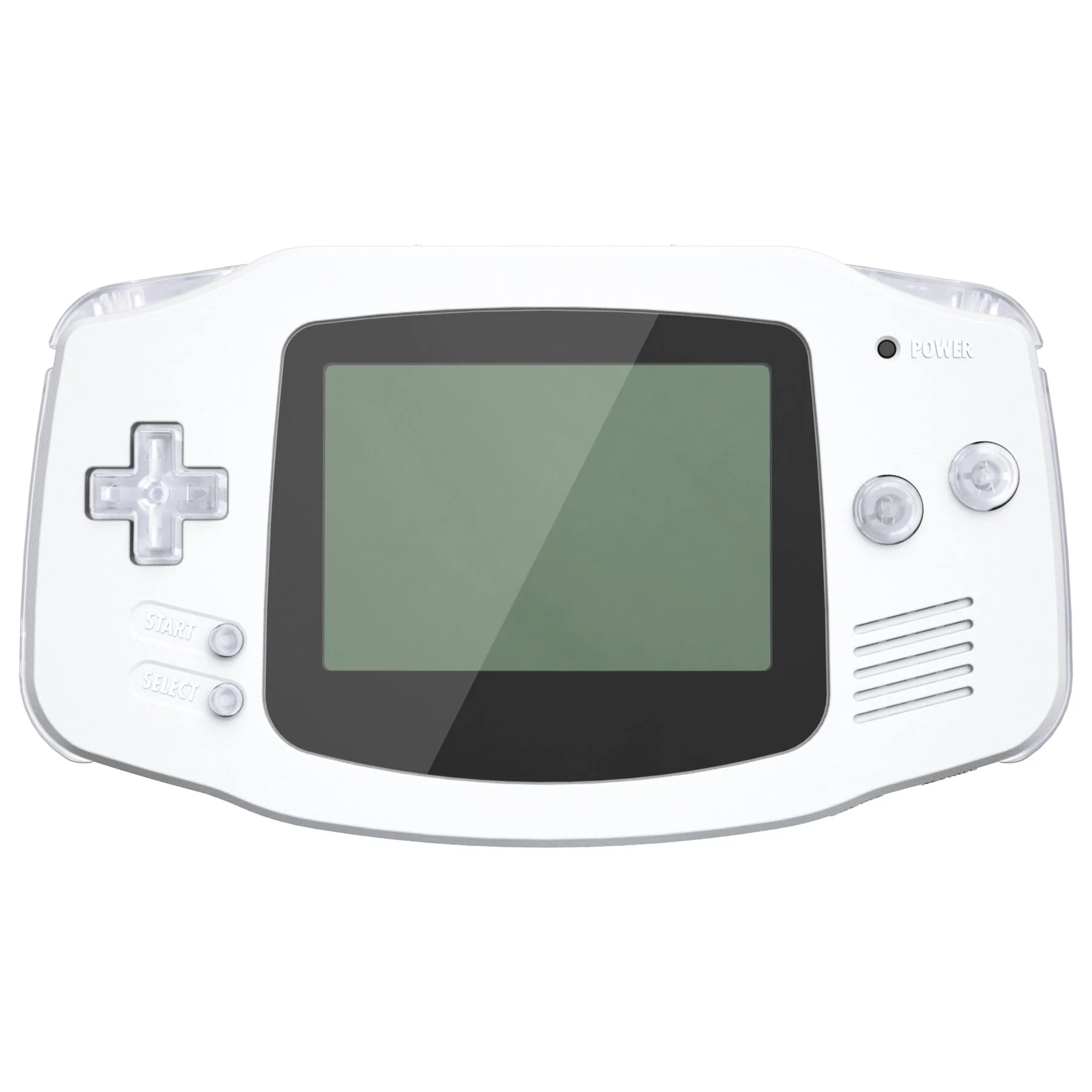 eXtremeRate GBA Replacement Full Set Buttons for Gameboy Advance - Transparent Clear - Image 3